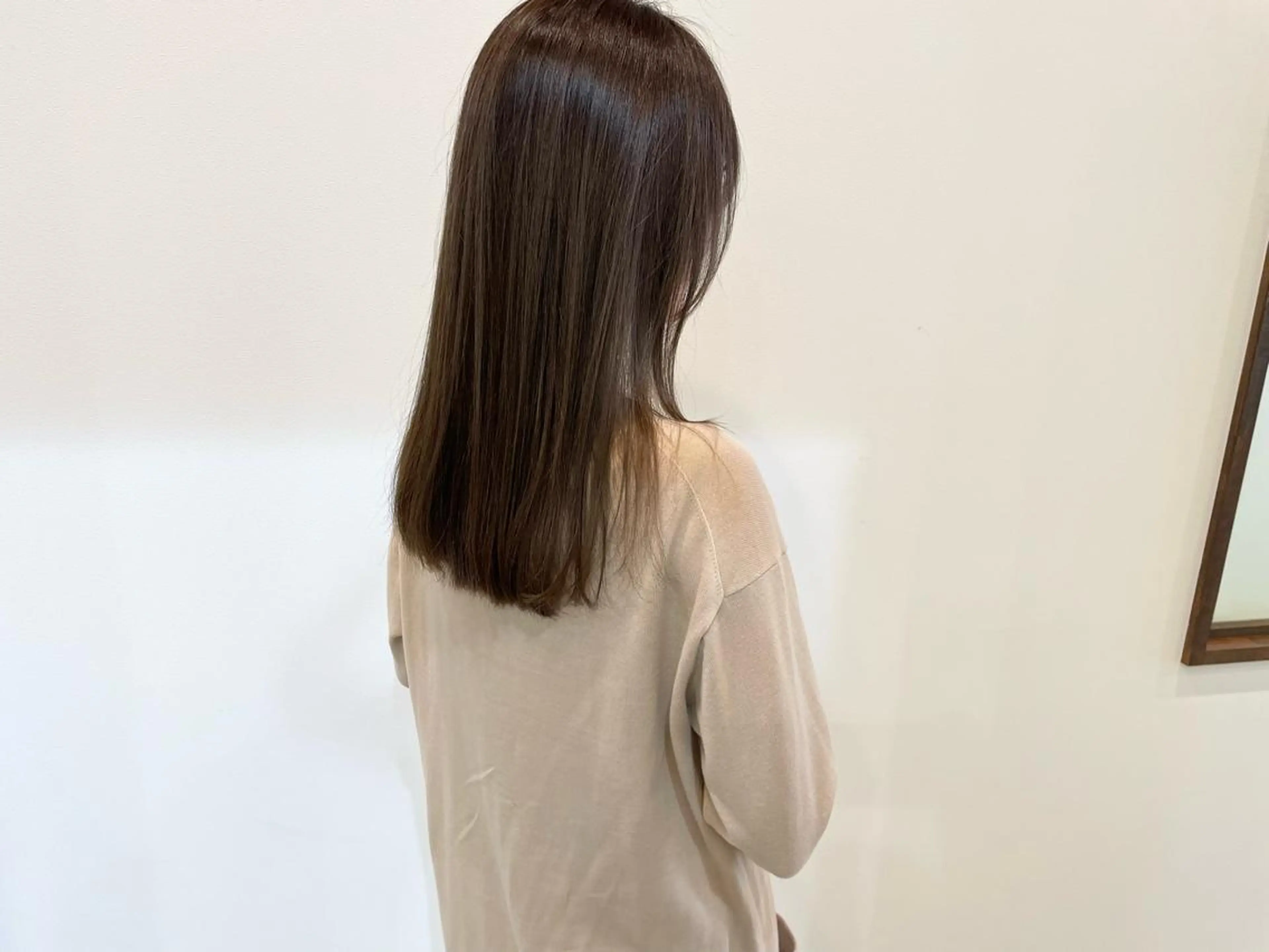 セミロング カット ヘアカラー マンツーマン 🌿大野千尋のヘアスタイル