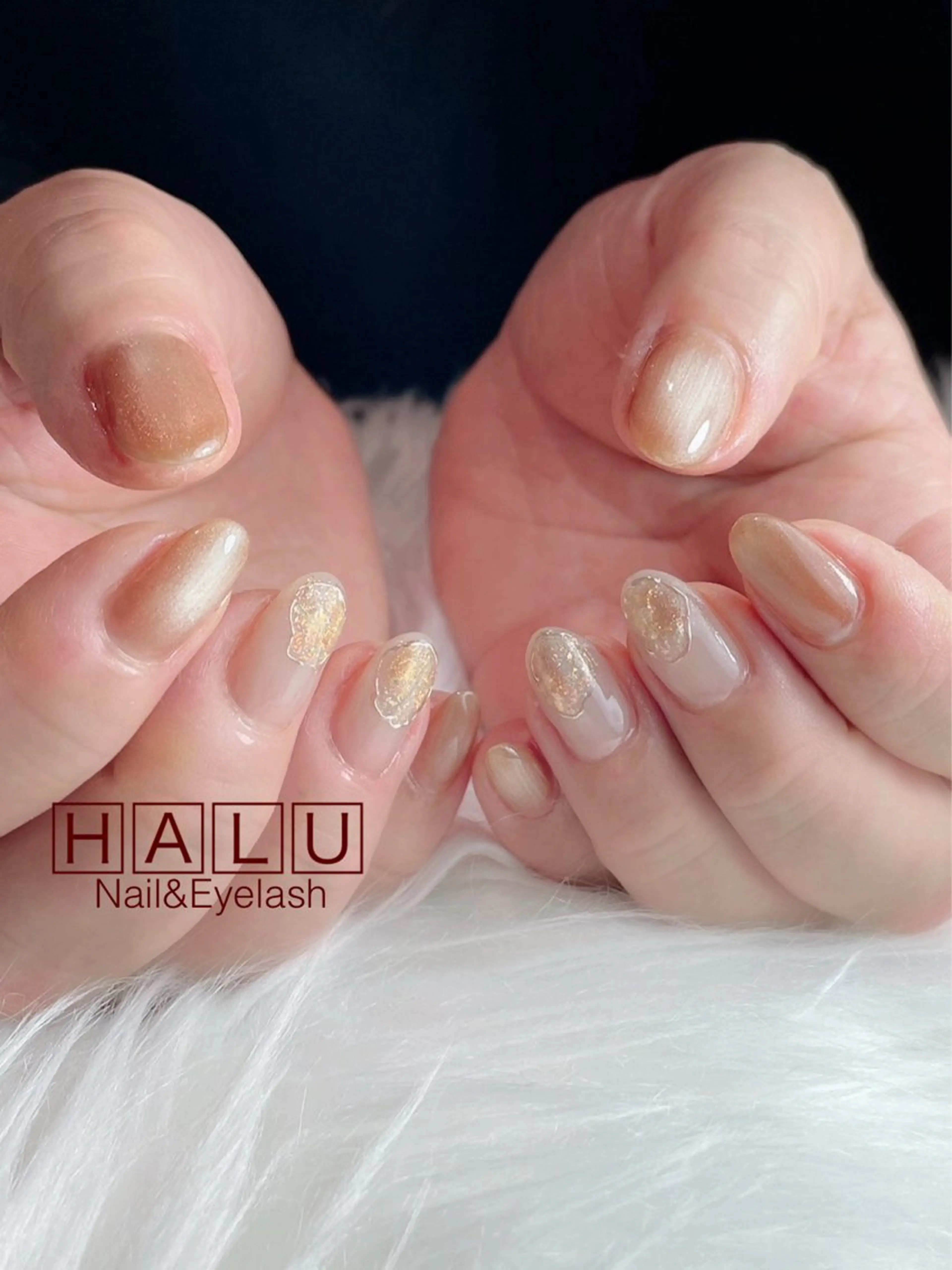 ネイル キラキラネイル HALU ハルのネイルデザイン