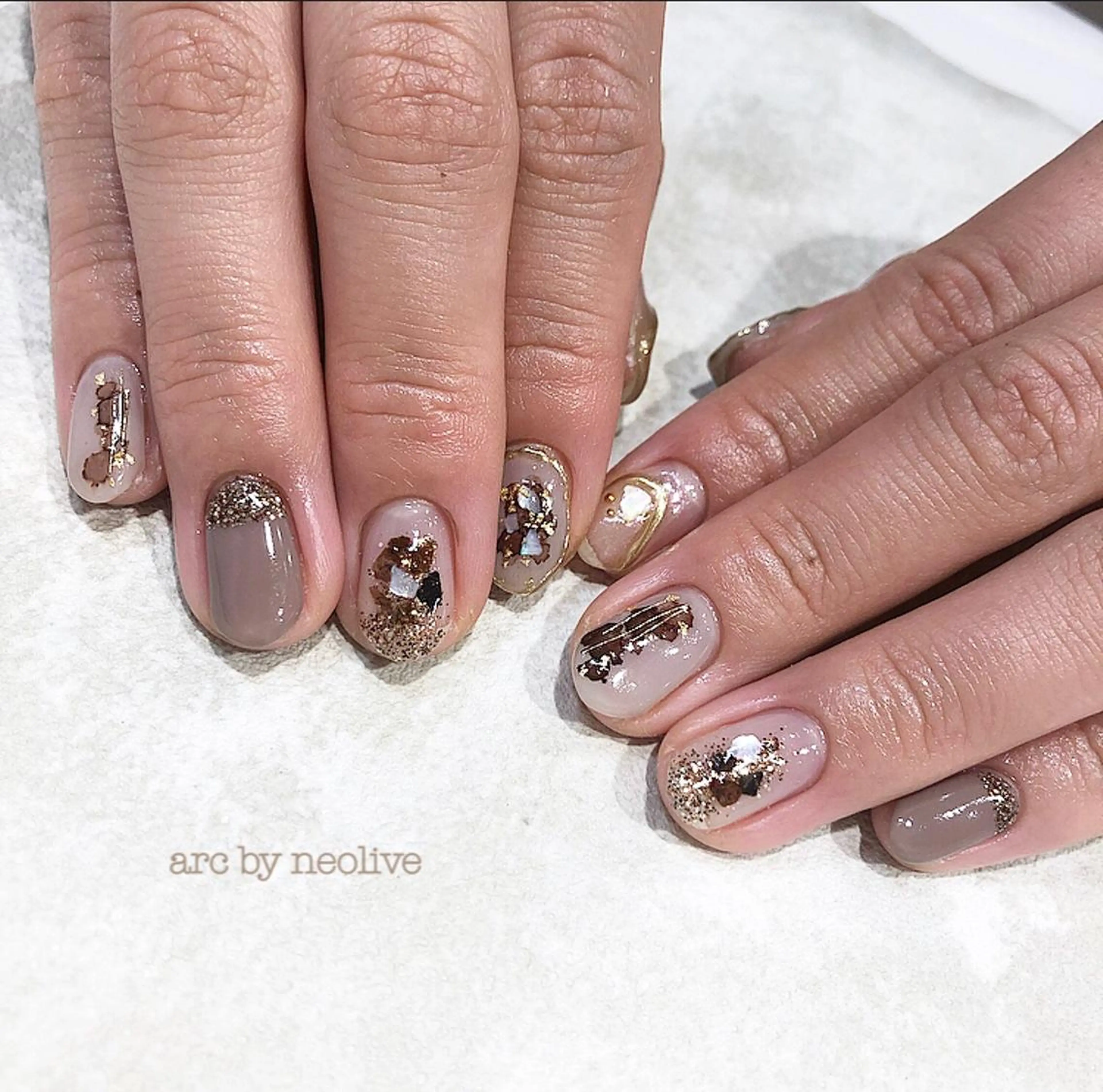 ネイル ニュアンスネイル rina eye&nailのマツエク・マツパデザイン