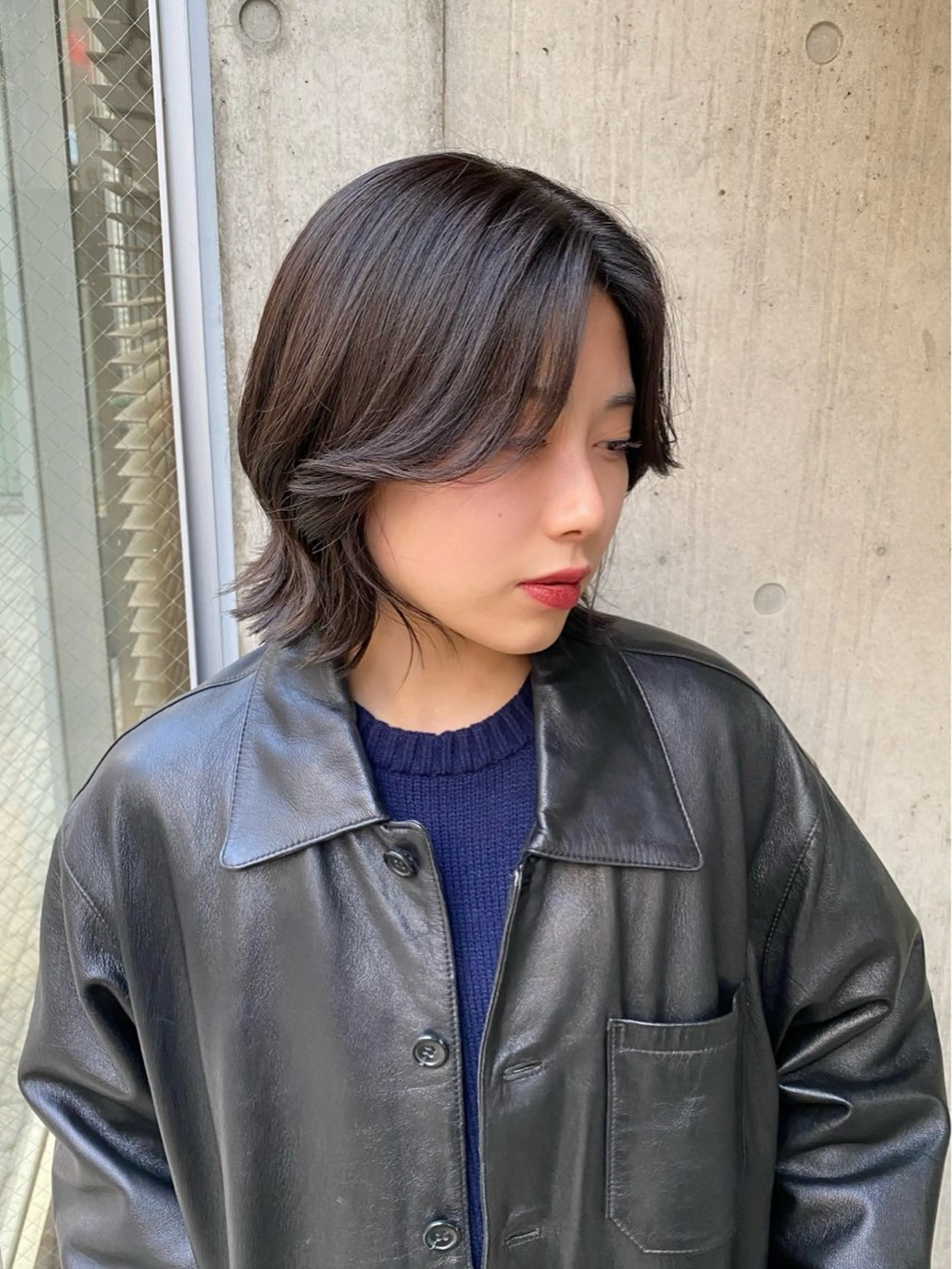 ミディアム カラー タンバルモリ カット ヘアカラー トリートメント 似合わせレイヤー/ ニュアンスパーマ高倉のヘアスタイル