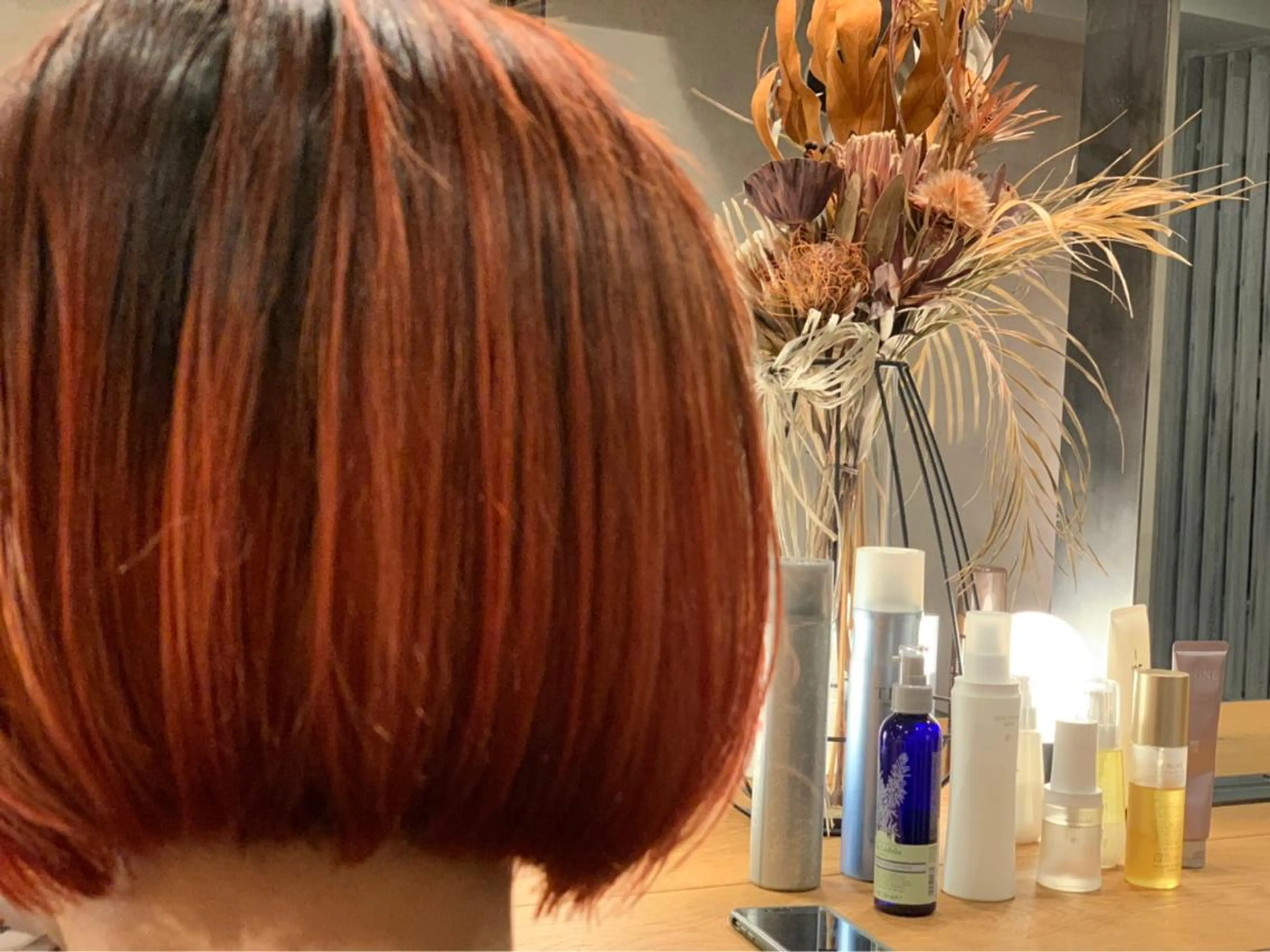 ショート カラー 坂上 里果のヘアスタイル