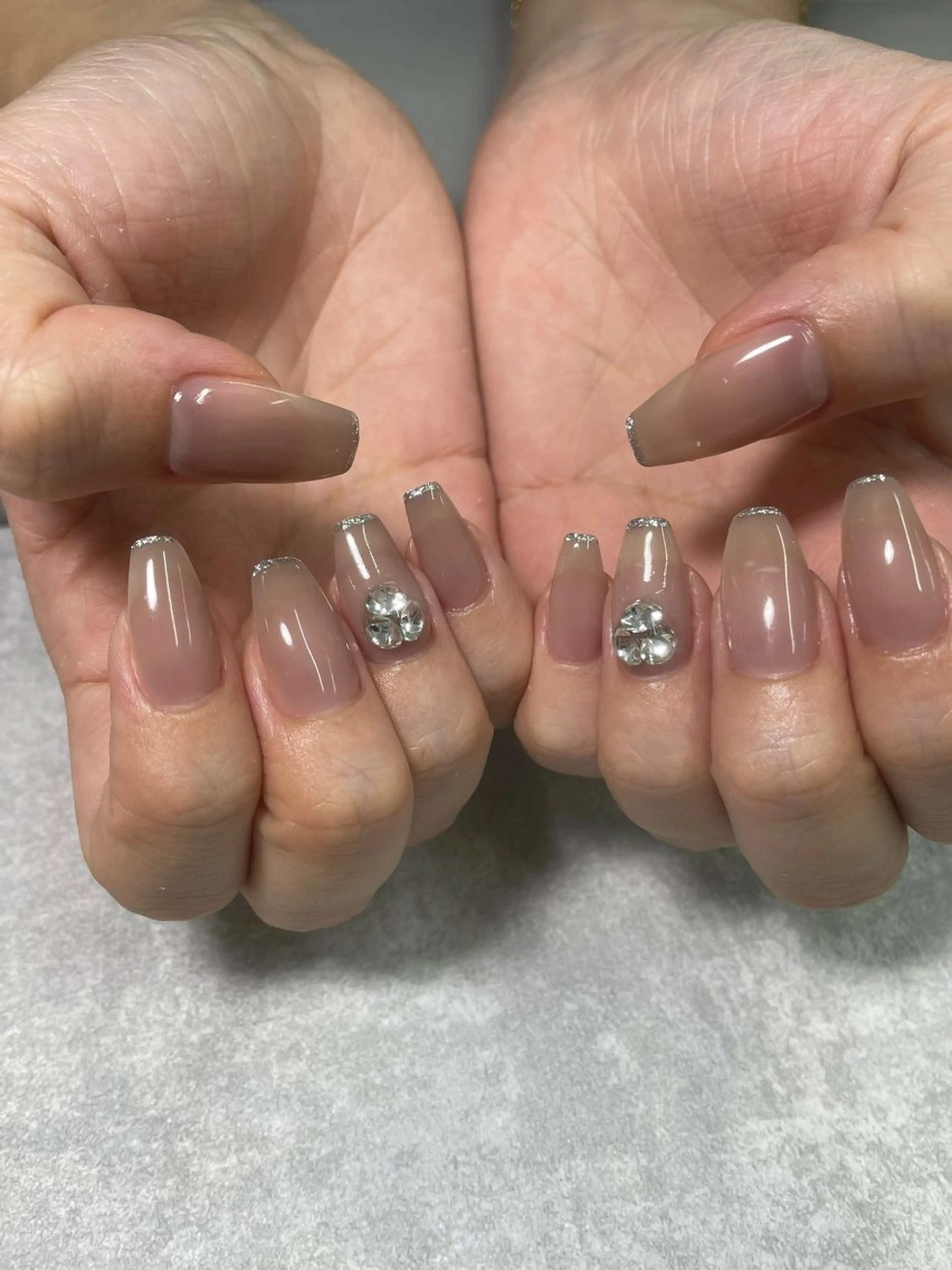 ネイル オフィスネイル ハンドネイル Rin🫧Zina nail浦安のネイルデザイン
