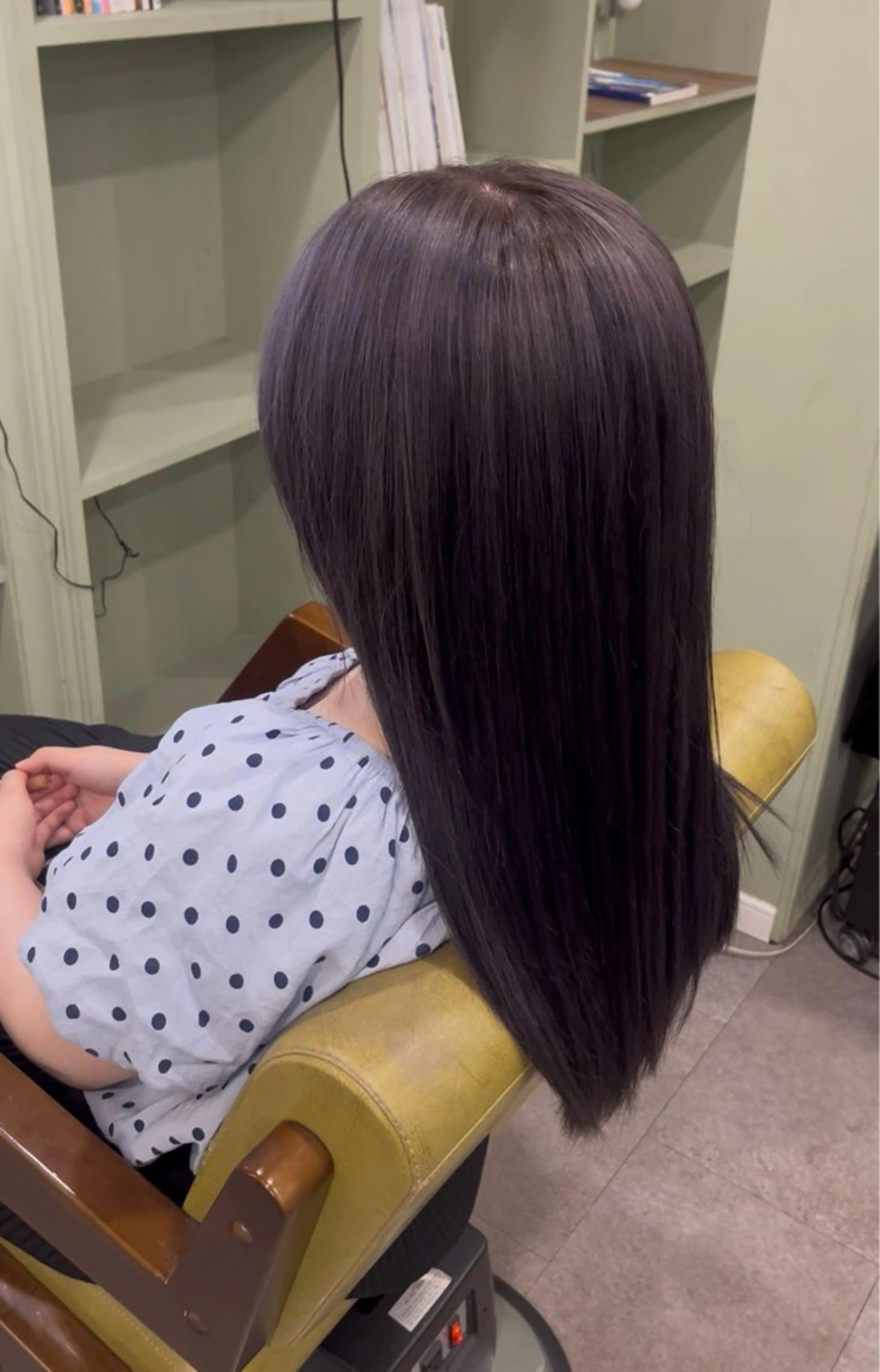 カラー AYANE ◝✩韓国ヘアのヘアスタイル