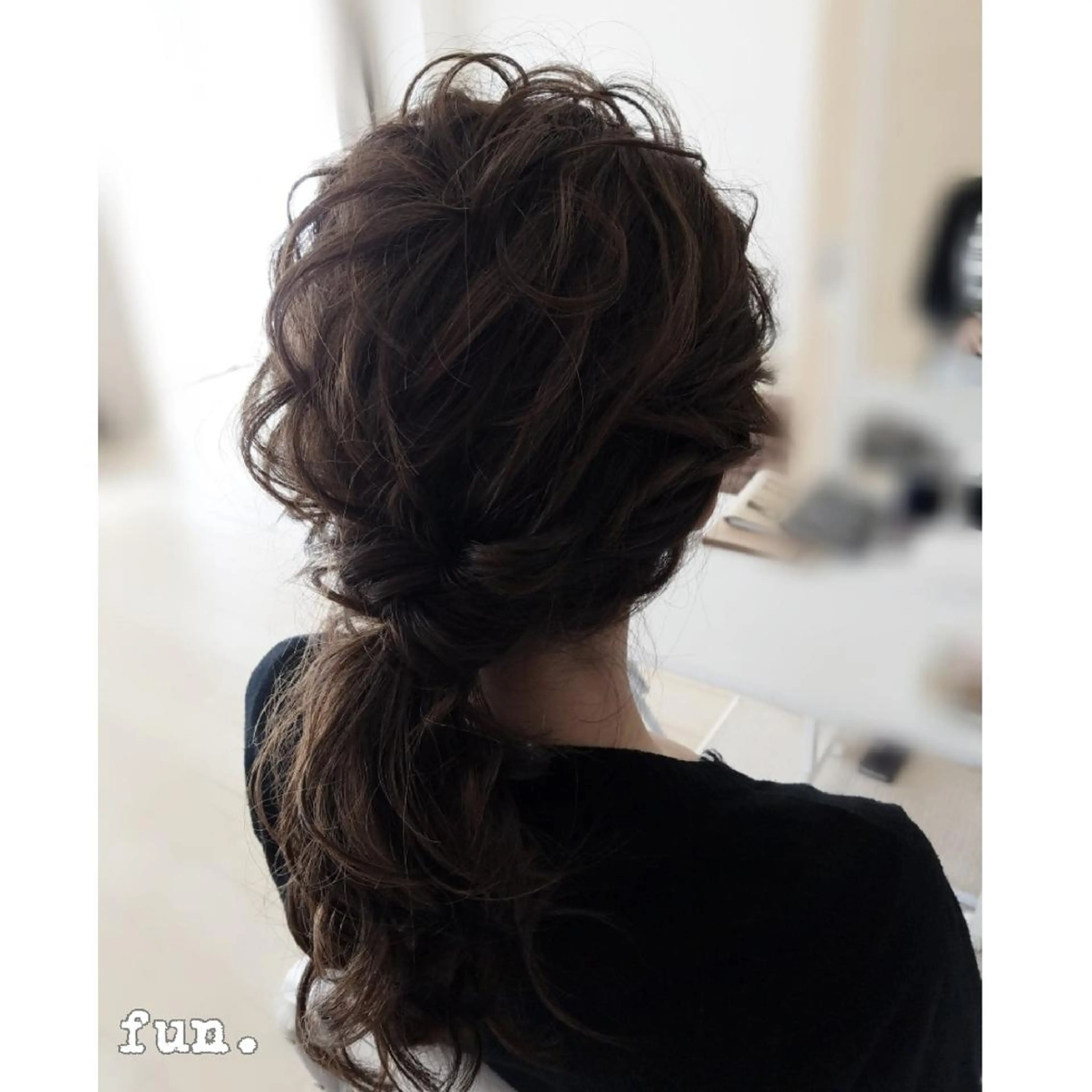 セミロング ヘアアレンジ fun./ヘアセット /エクステ/着付のその他イメージ