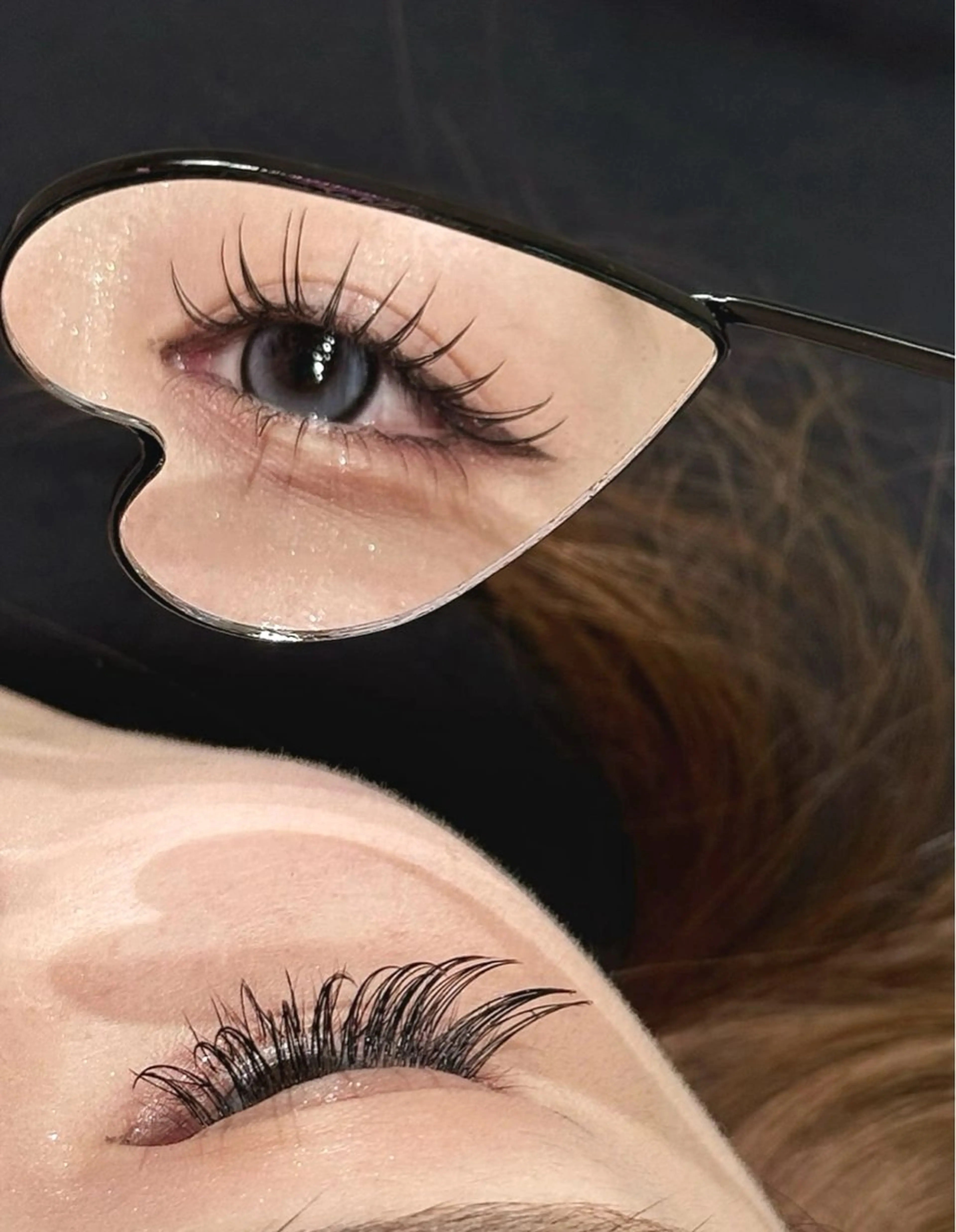 LEDマツエク/フラットラッシュダブル80束¥8800→¥7800の写真