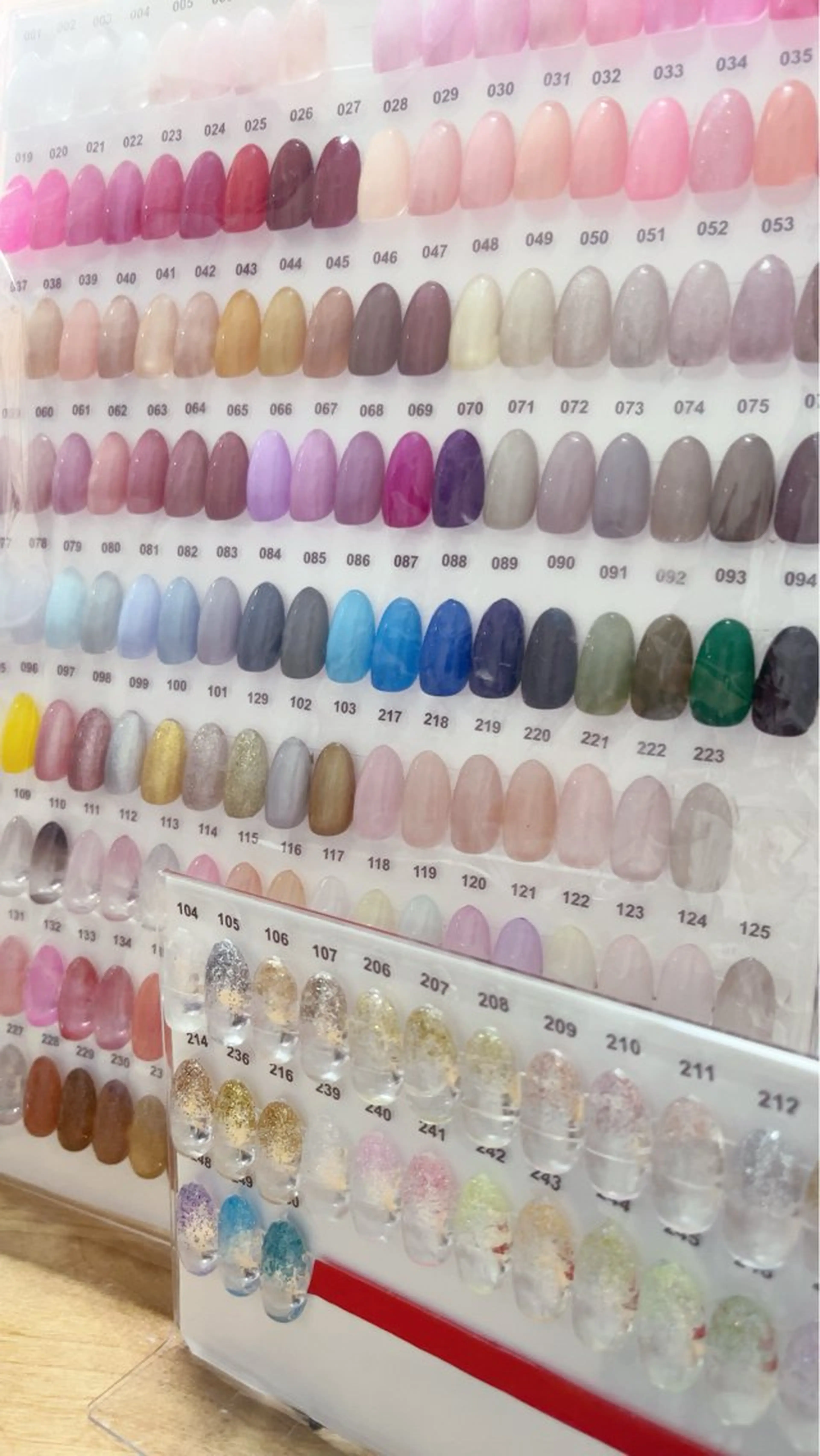 ワンカラー・ラメグラ(オフなし)の写真