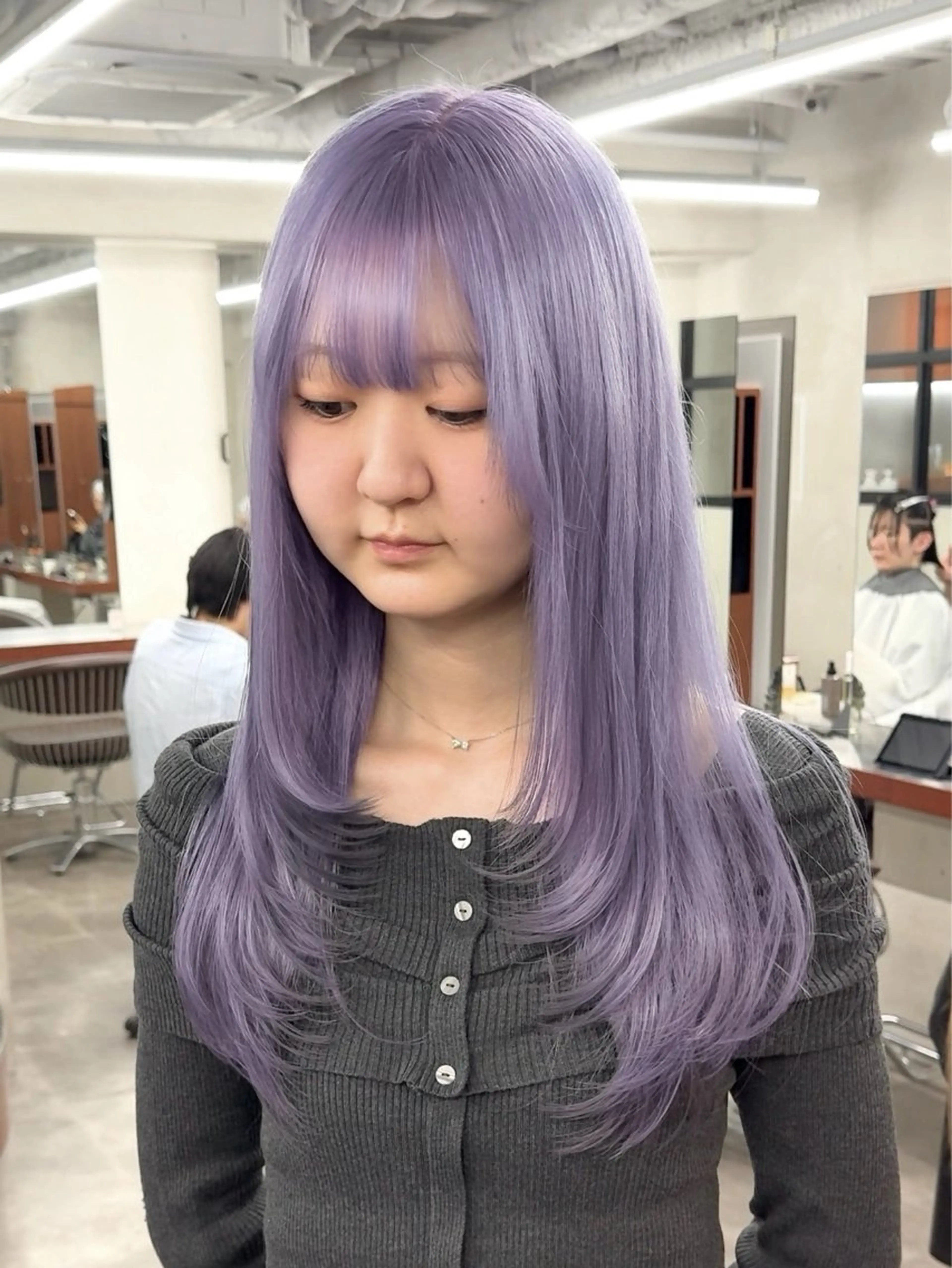 ロング カラー カット ヘアカラー トリートメント nico TOKYO 渋谷所属・ブリーチ ハイトーン 特化🌈フジタハルキのヘアスタイル