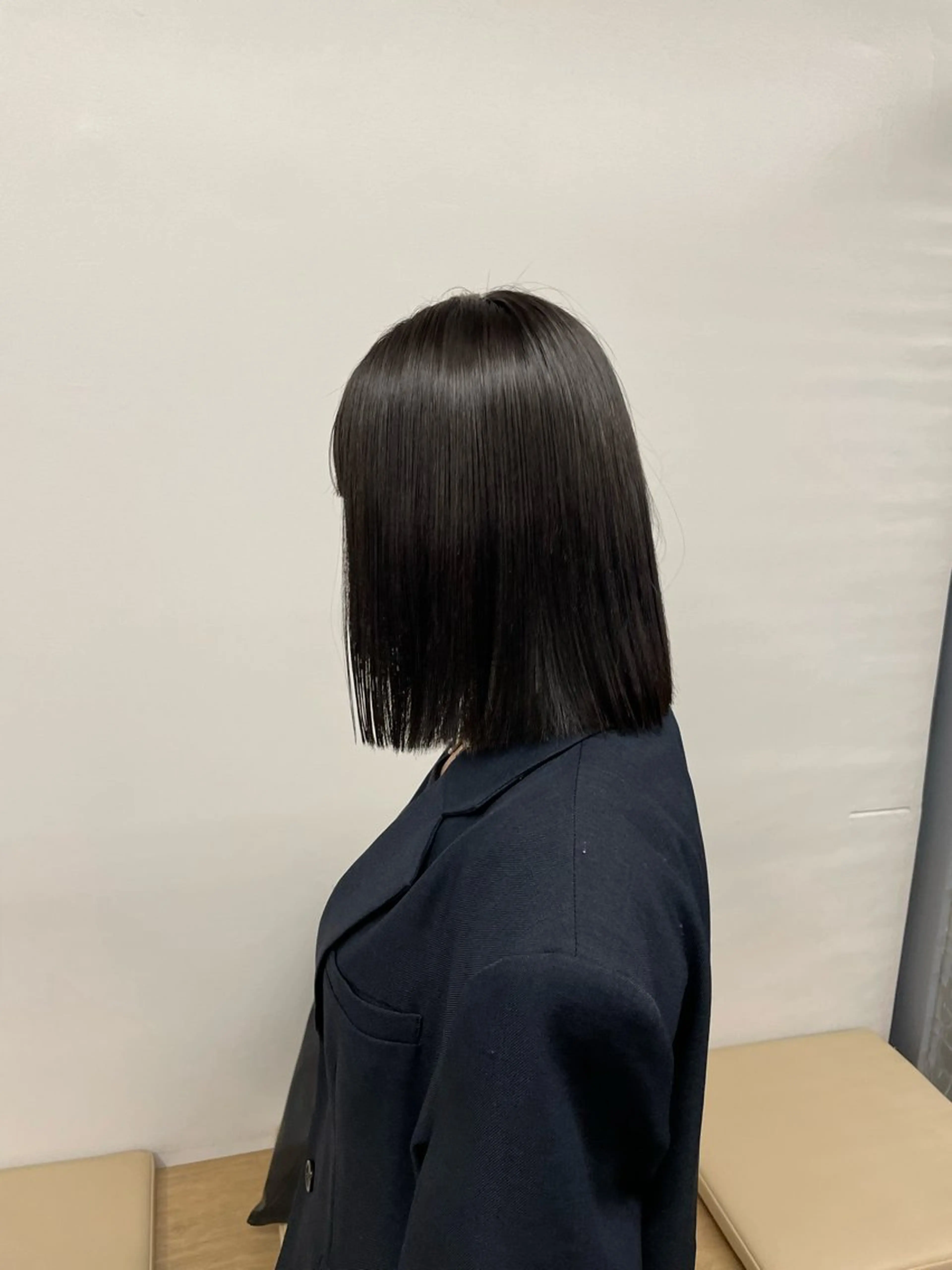 ミディアム カラー 神田 凜音のヘアスタイル