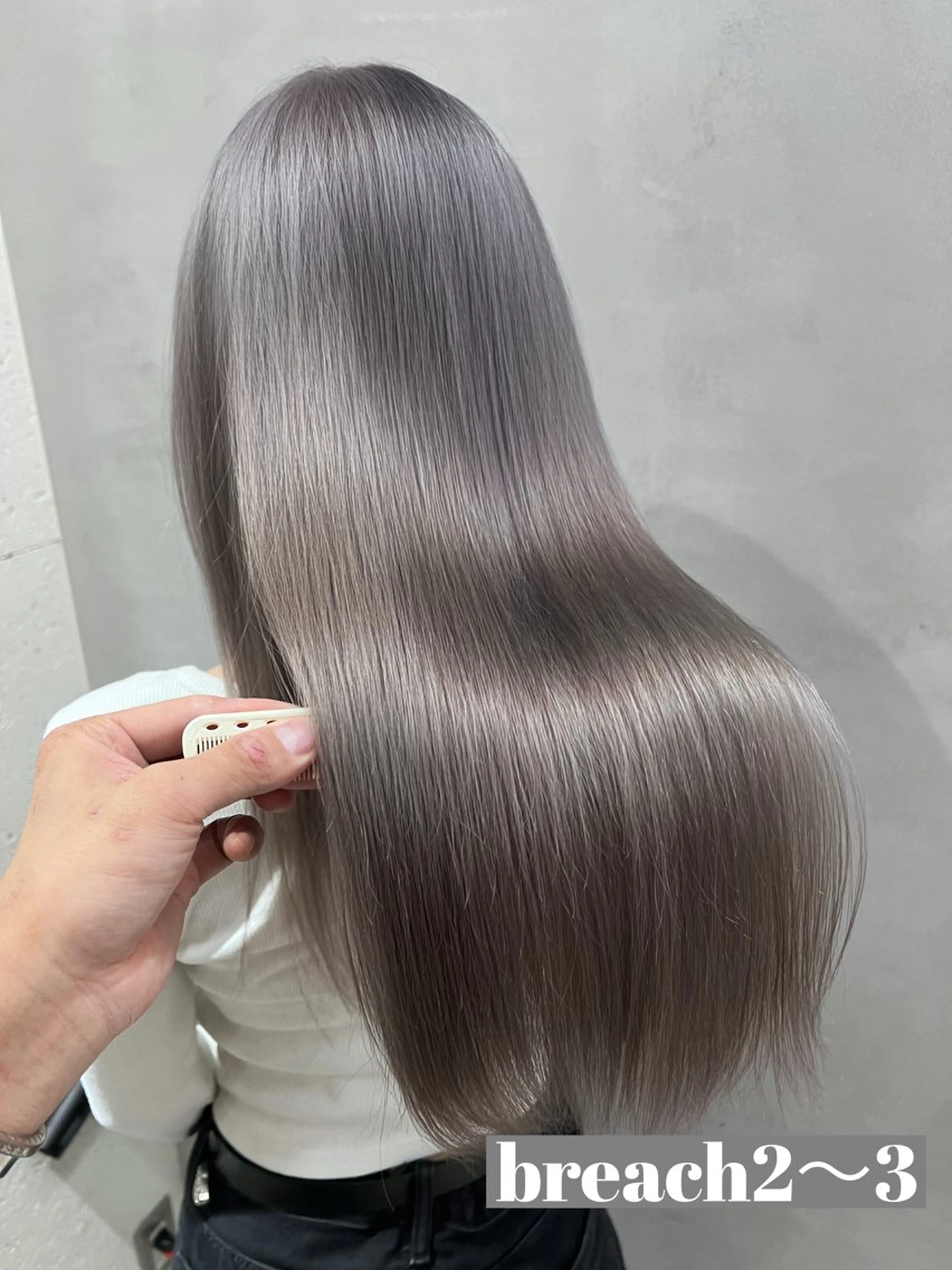 セミロング カラー ヘアアレンジ ブリーチ ヘアカラー トリートメント ヘッドスパ ヘアセット 大宮/山口 竣也のヘアスタイル