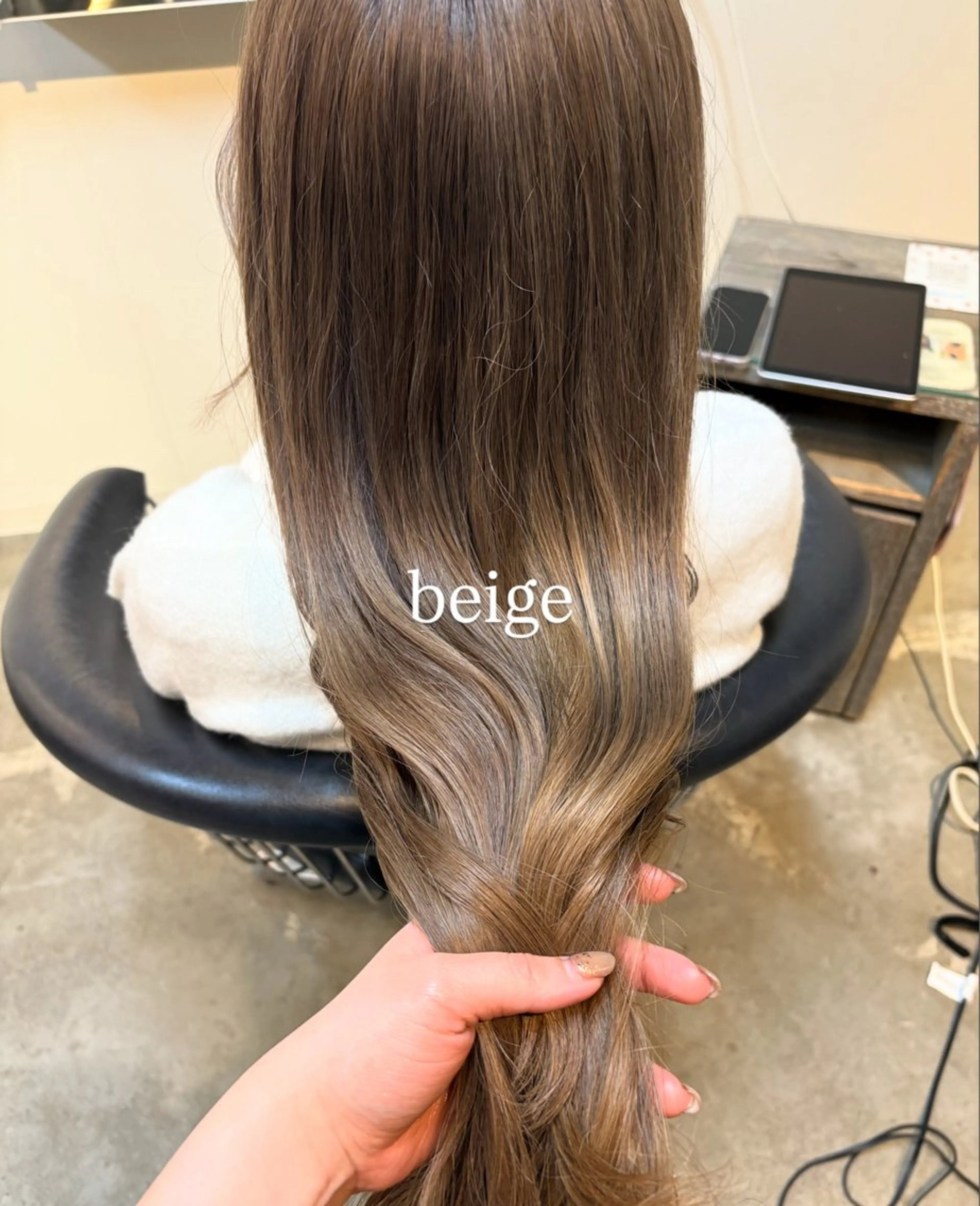 ロング ヘアカラー 円山/透明感カラー/ yurinaのヘアスタイル