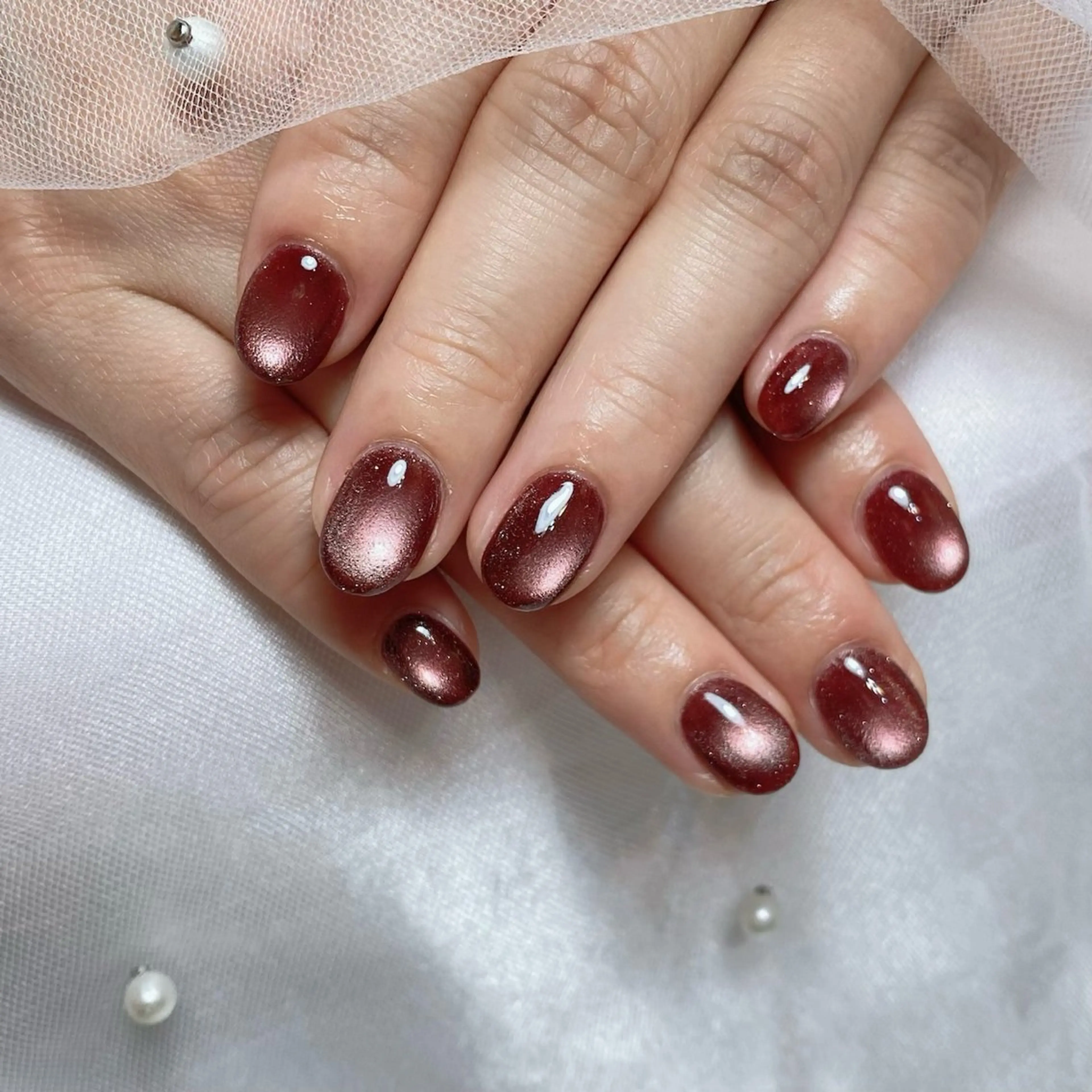 ネイル フラッシュネイル フラッシュマグ ハンドネイル Yu-Ri (ゆうり)のネイルデザイン