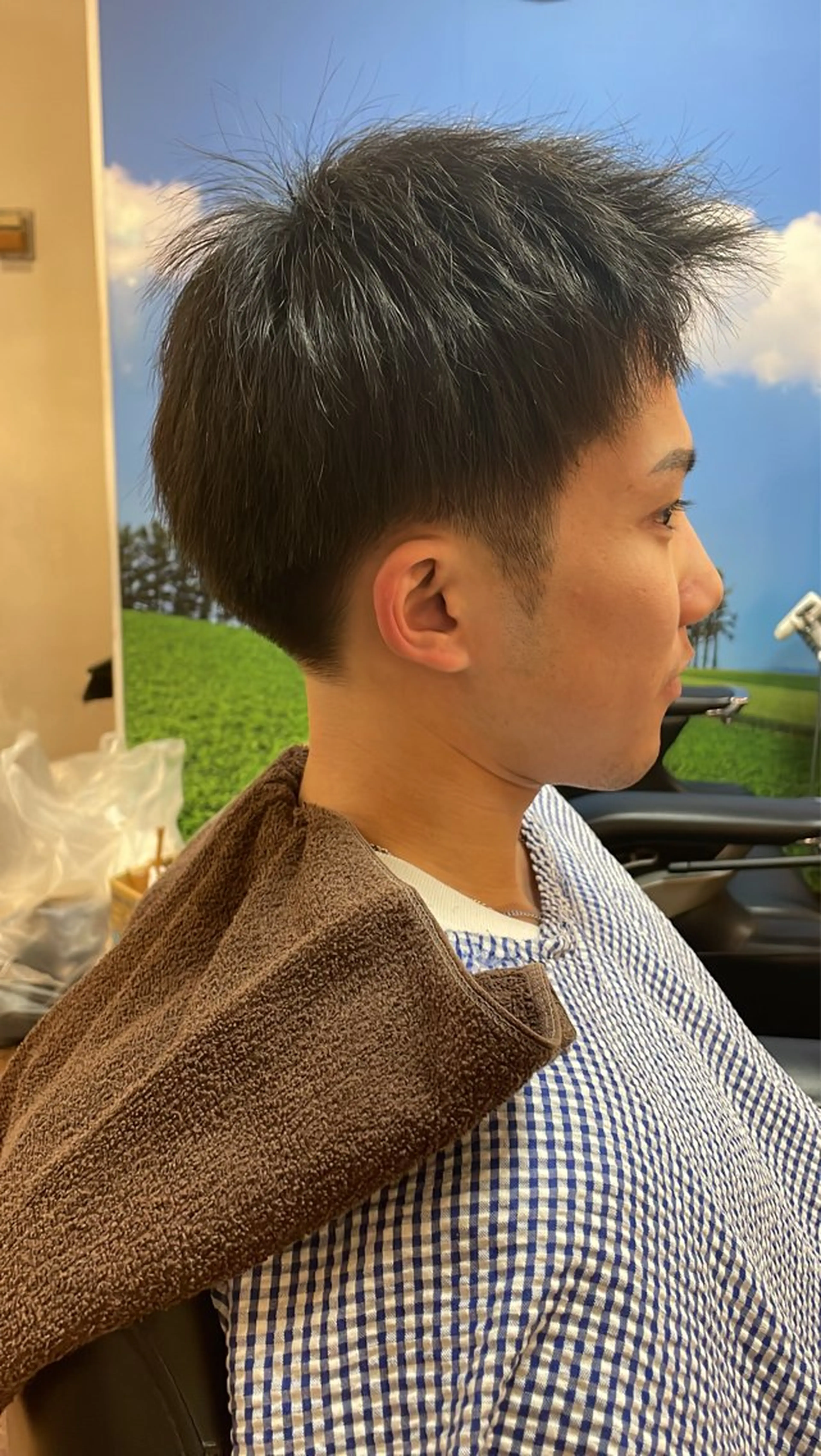 ショート 有田 大輝のヘアスタイル