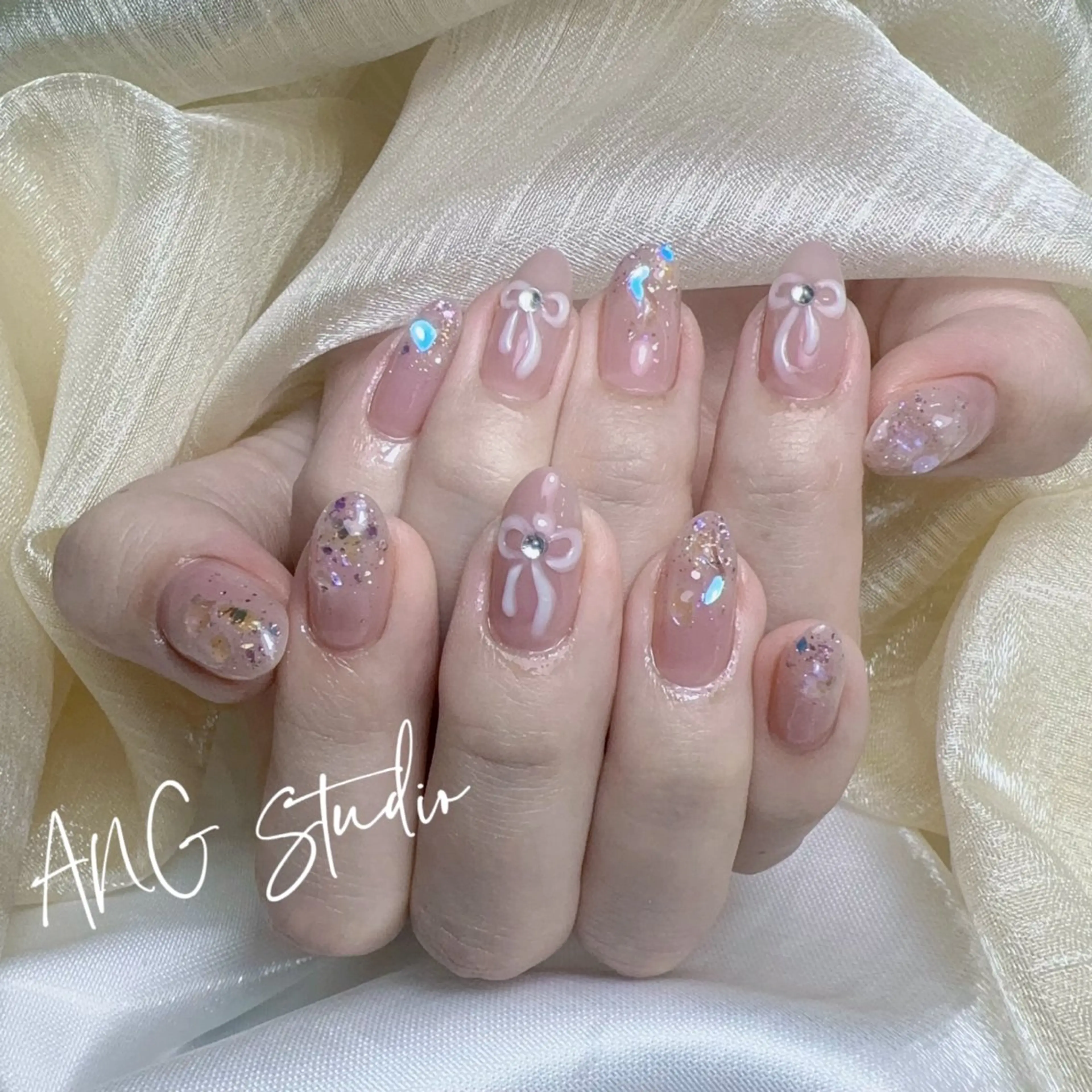 ネイル ハンドネイル ハンドケア ANG Studioのネイルデザイン