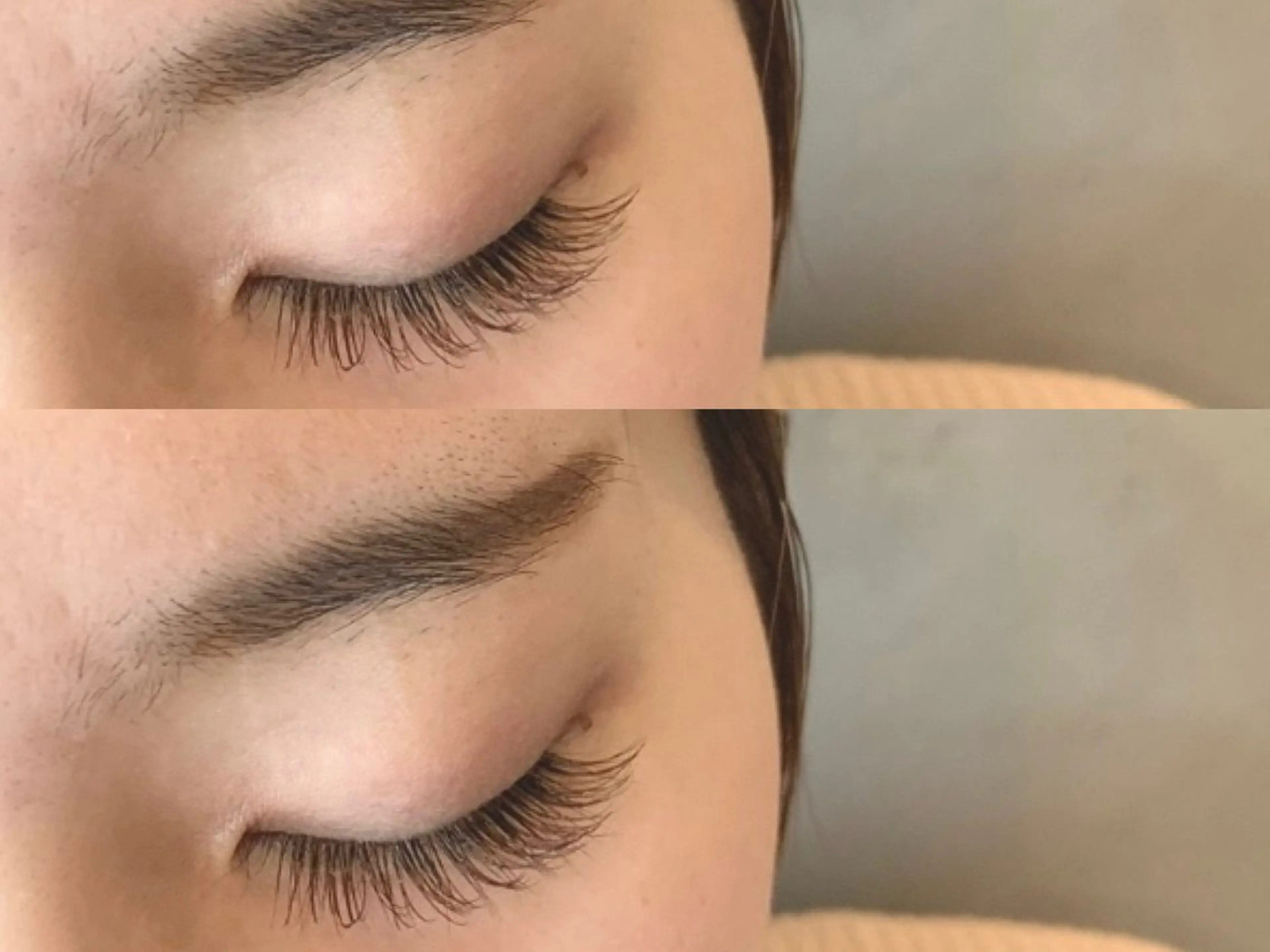 【4月限定🧡‬‪】フラットラッシュ120​〜​130本￥8900→￥5300✨＋¥500で話題の【LEDマツエク】も🔦の写真