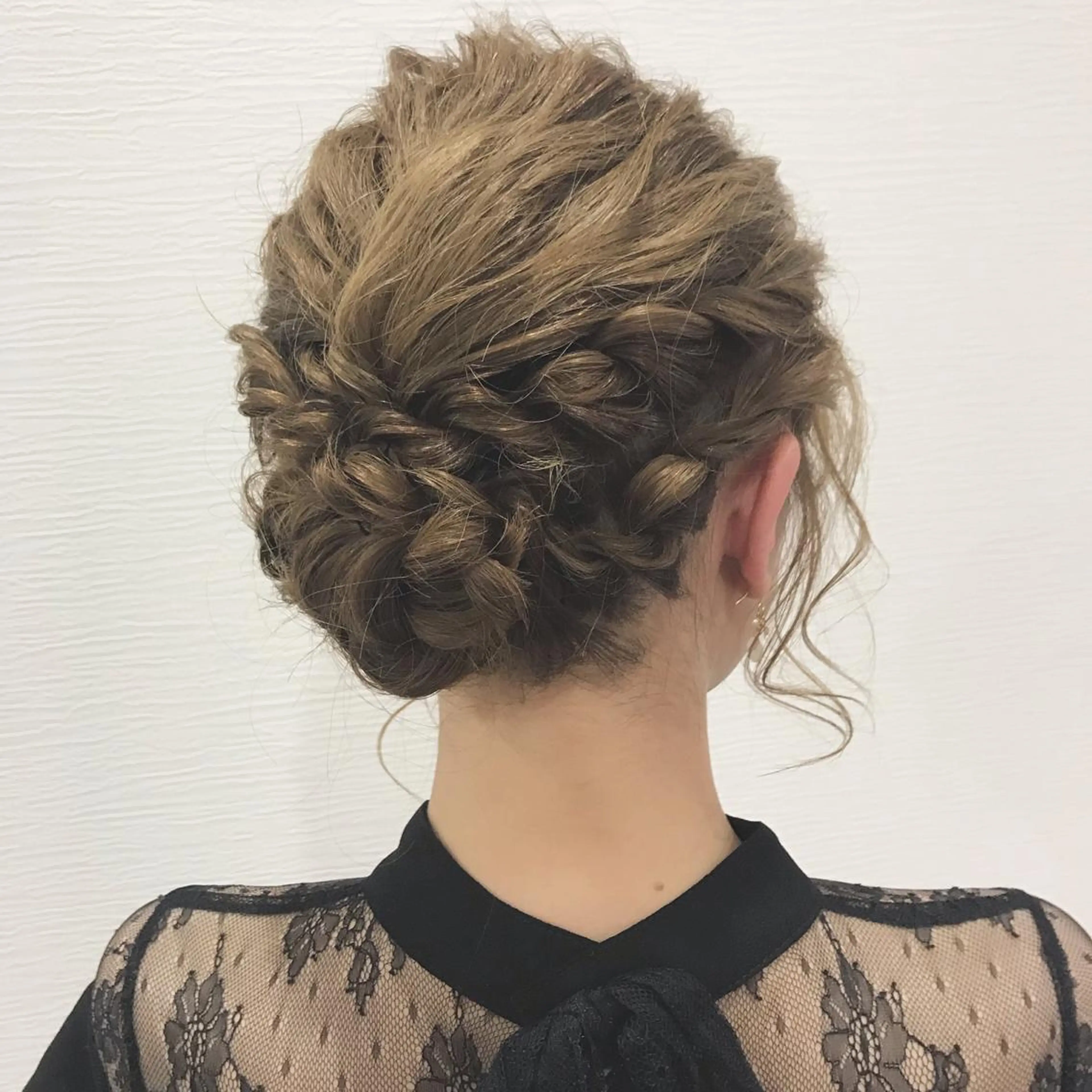 ヘアアレンジ ヘアセット 藤野 美咲のヘアスタイル