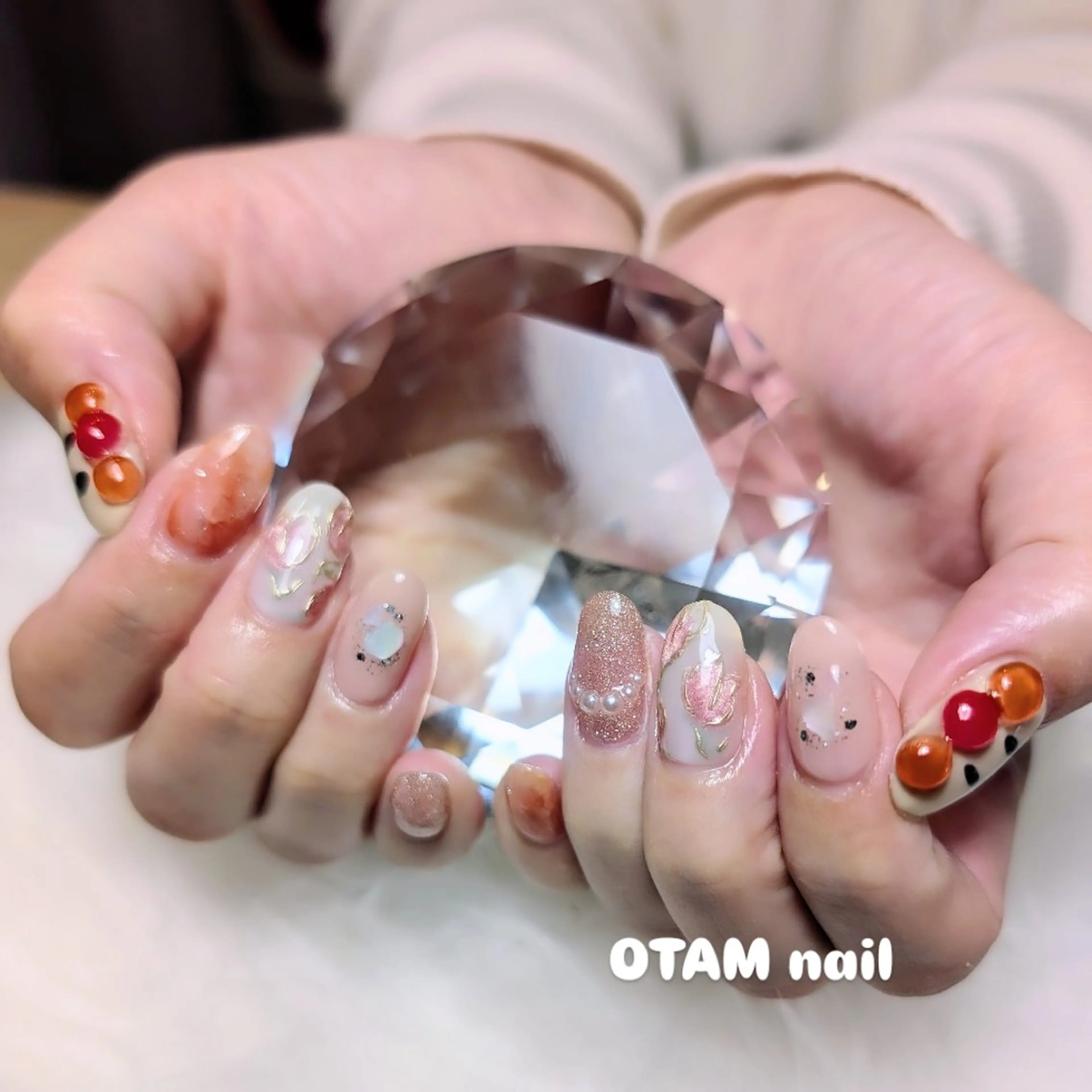 ネイル 持ち込み OTAM  nailのネイルデザイン