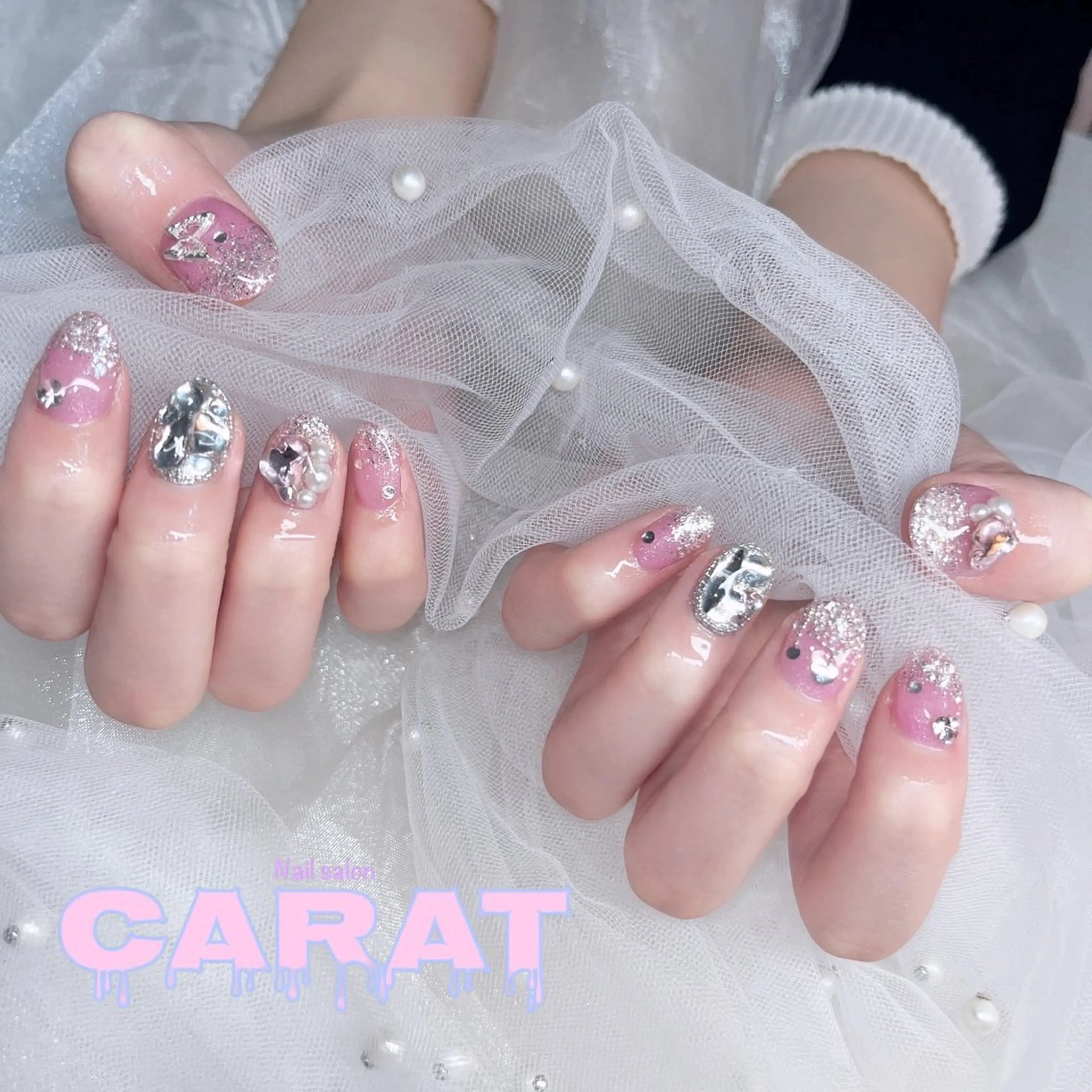 ネイル ハンドネイル CARAT カラットのネイルデザイン