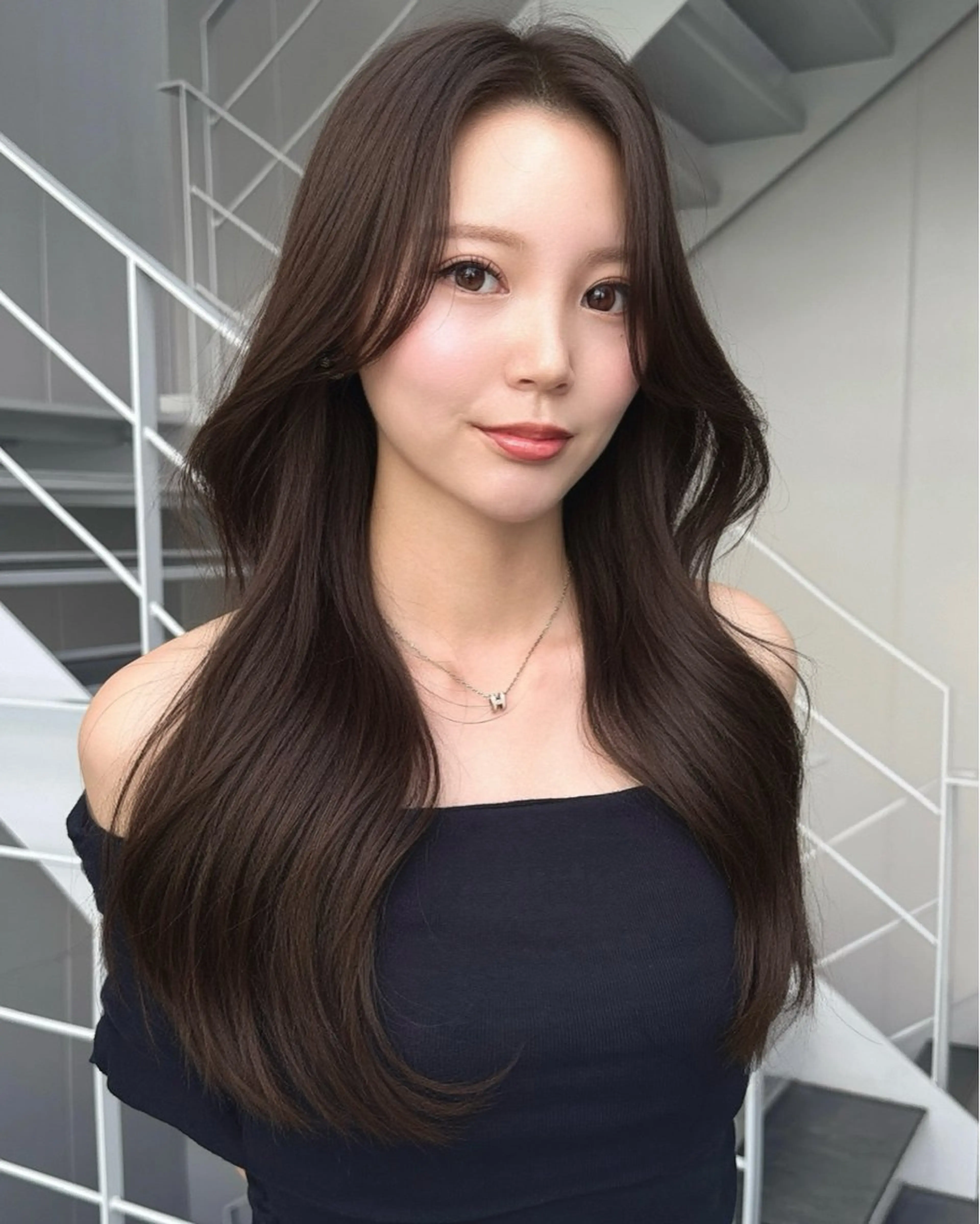 ロング レイヤー/美髪カラー 🫧名古屋YURIのヘアスタイル