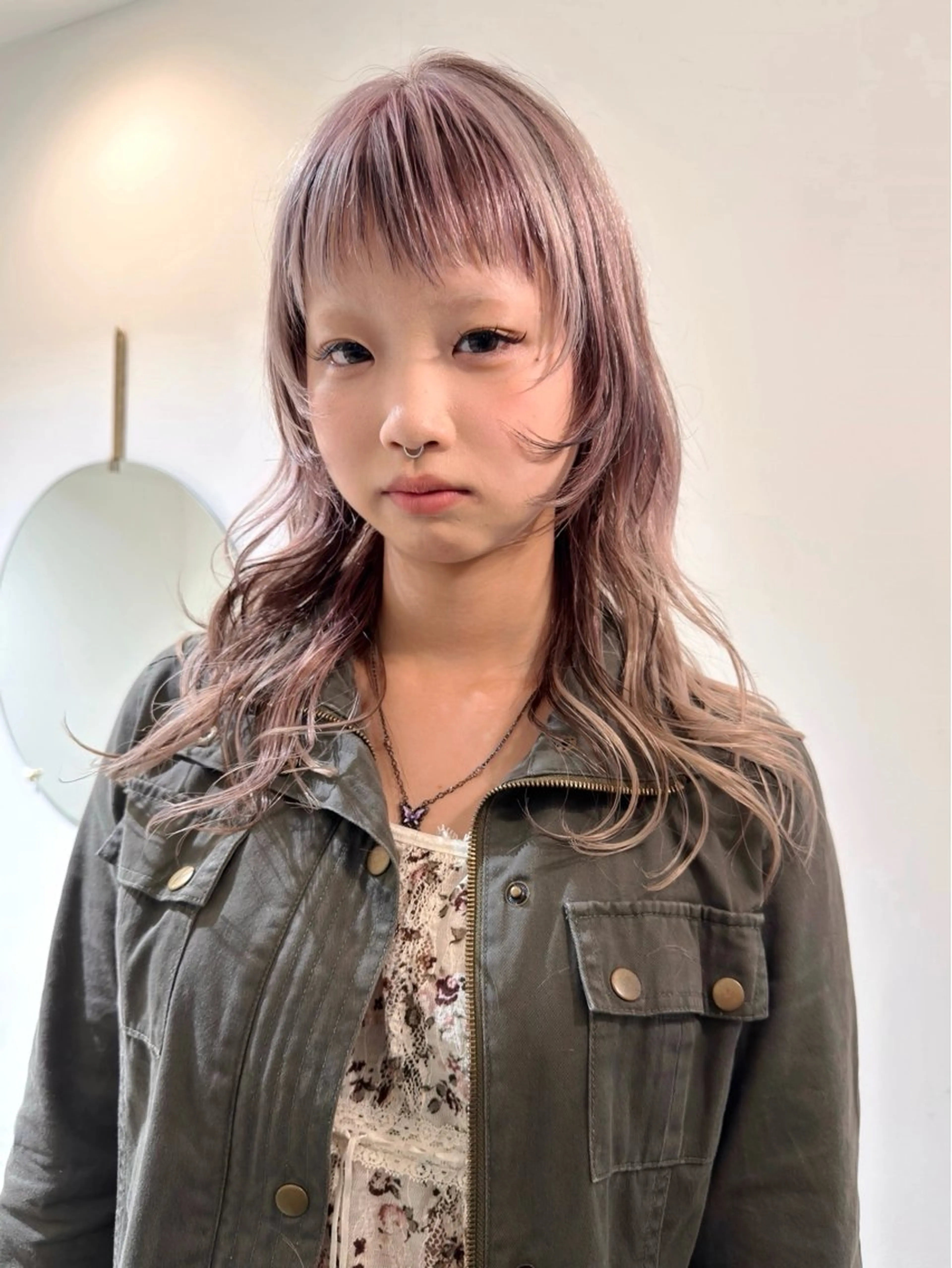 セミロング レイヤーカット カット ヘアカラー トリートメント Kaito🐶 /デザイン/レイヤーのヘアスタイル