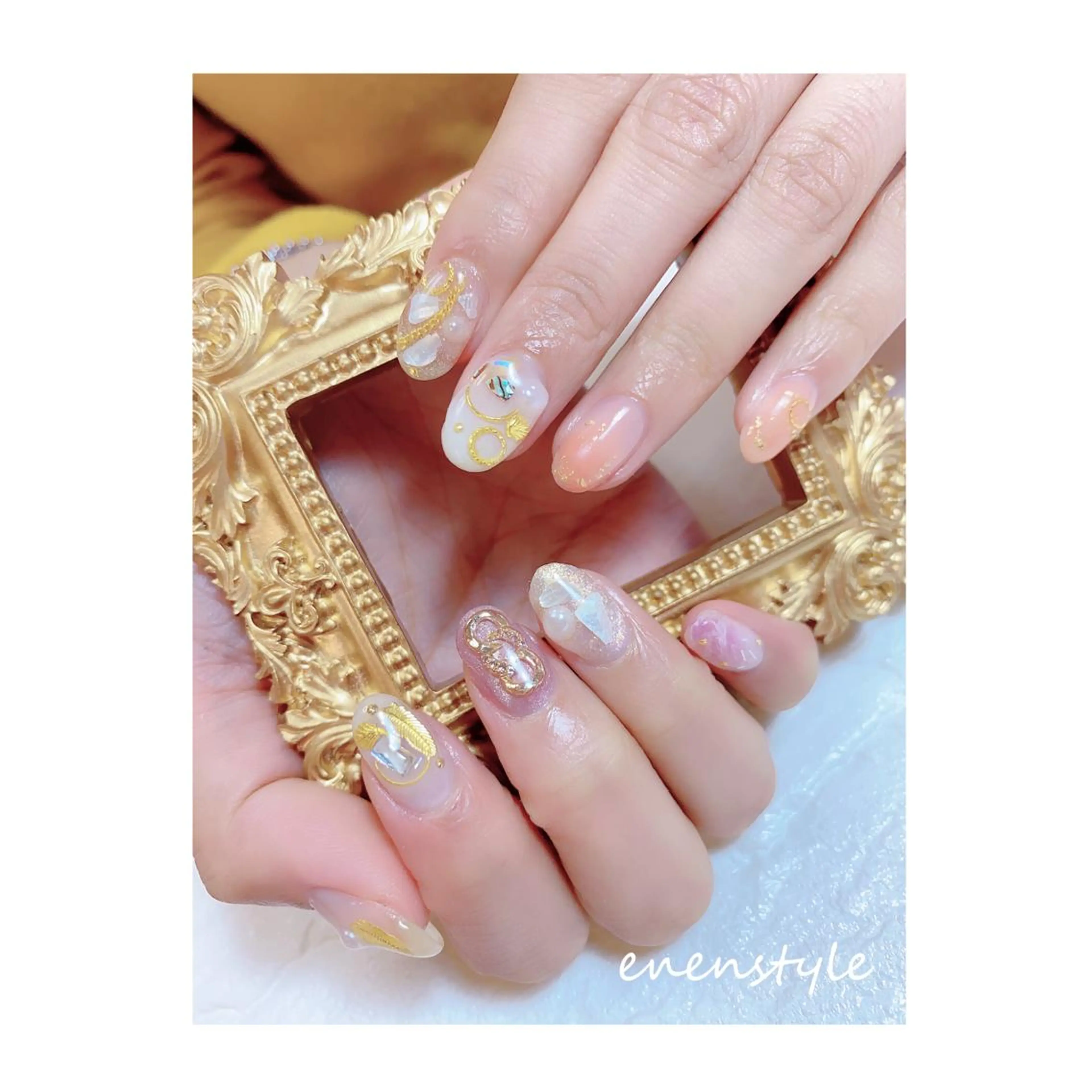 ショート ネイル ジェルネイル ニュアンスネイル オフィスネイル ワンカラーネイル パラジェル 👑enen style👑のネイルデザイン