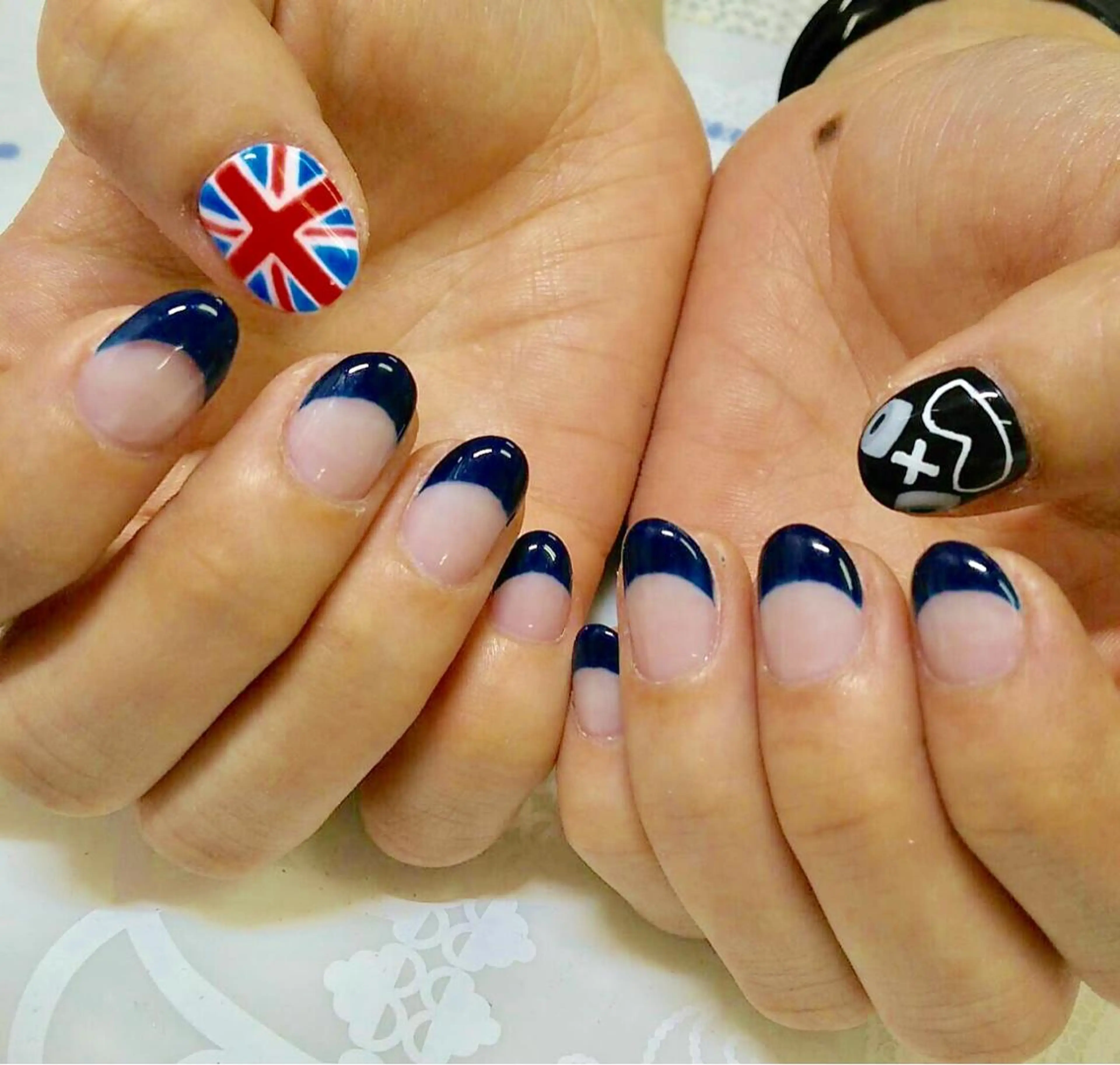 ネイル フレンチネイル Nail lieNのネイルデザイン