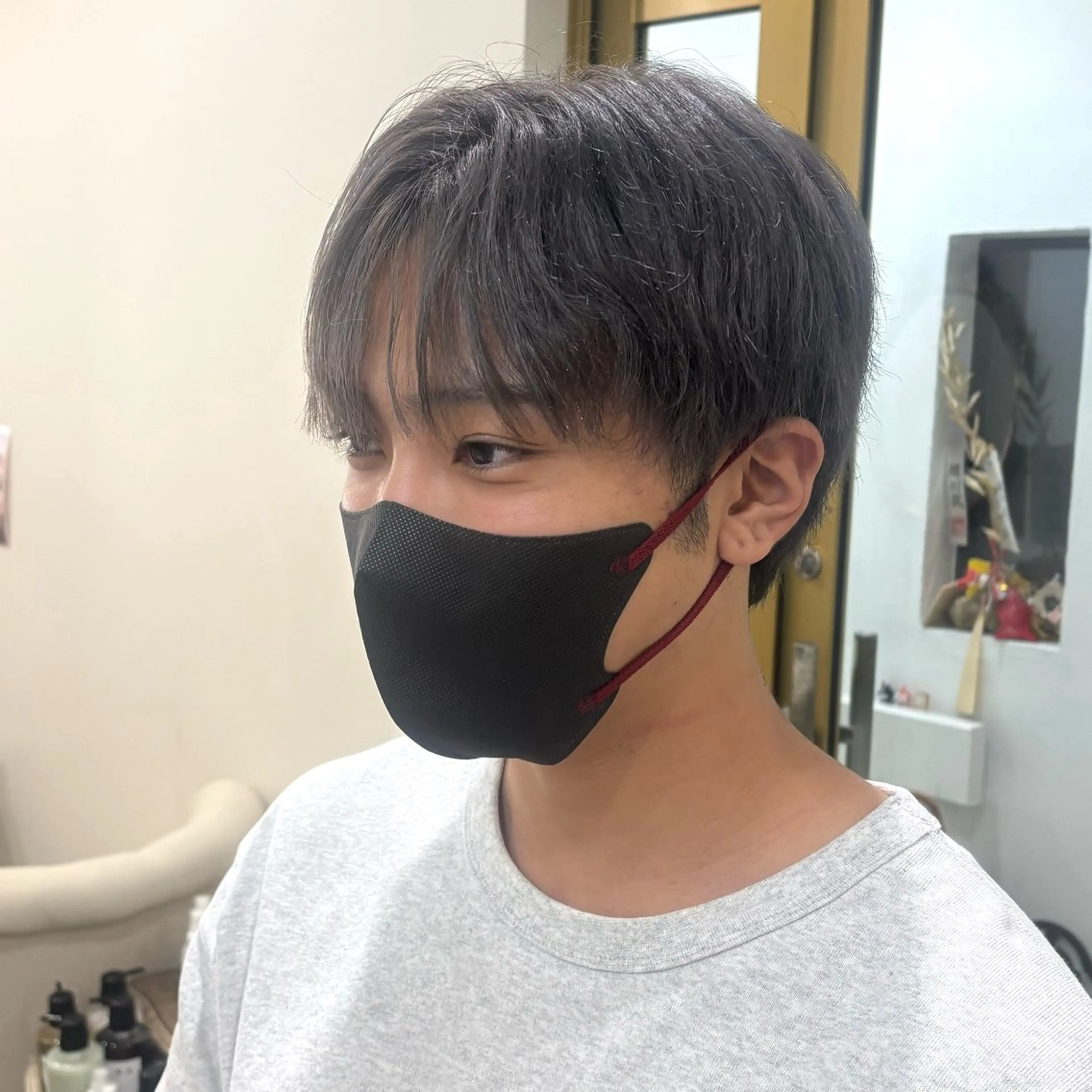 メンズ ヘアカラー 美容室ORIKA AI レイヤーカットのヘアスタイル