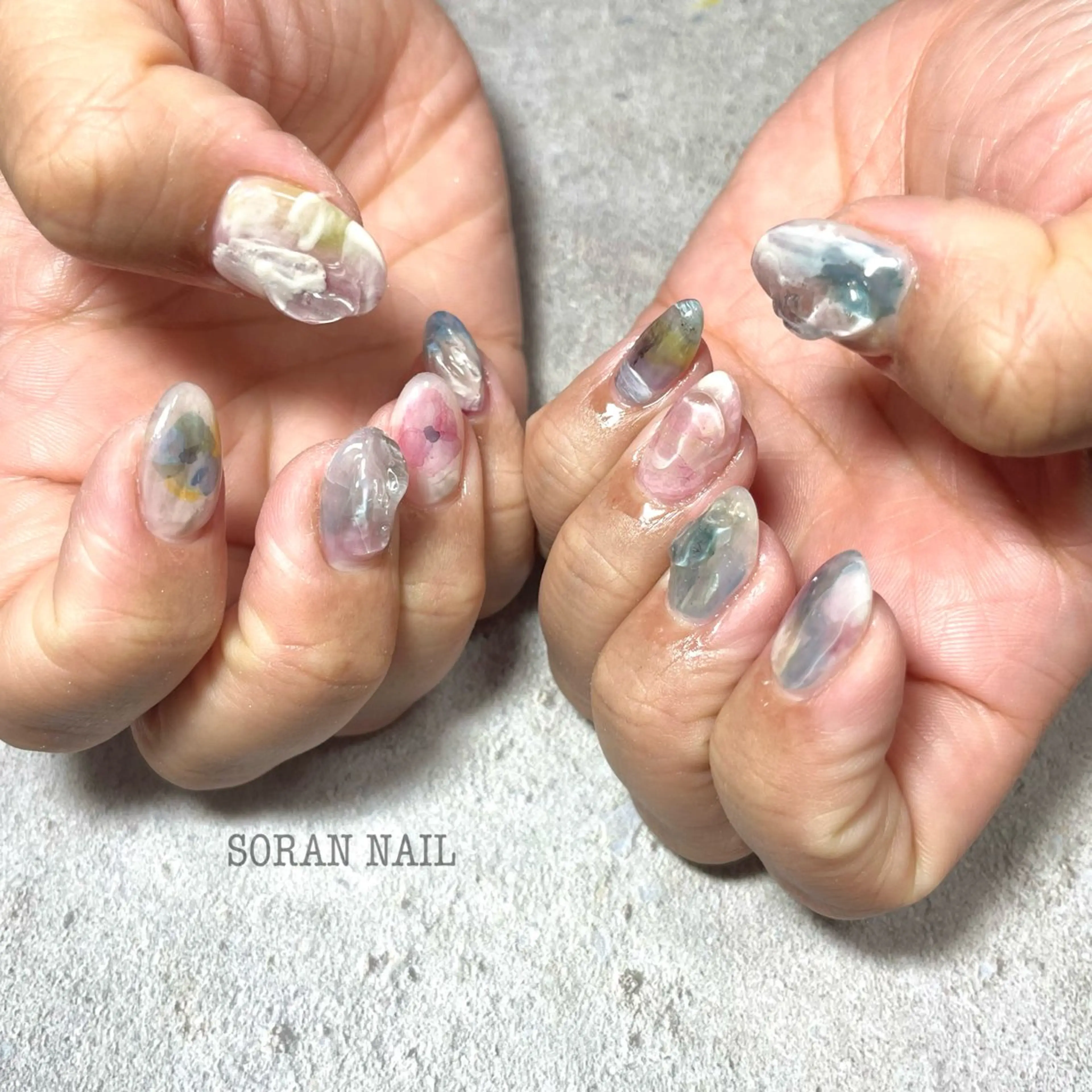 ネイル ハンドネイル soran nailのネイルデザイン