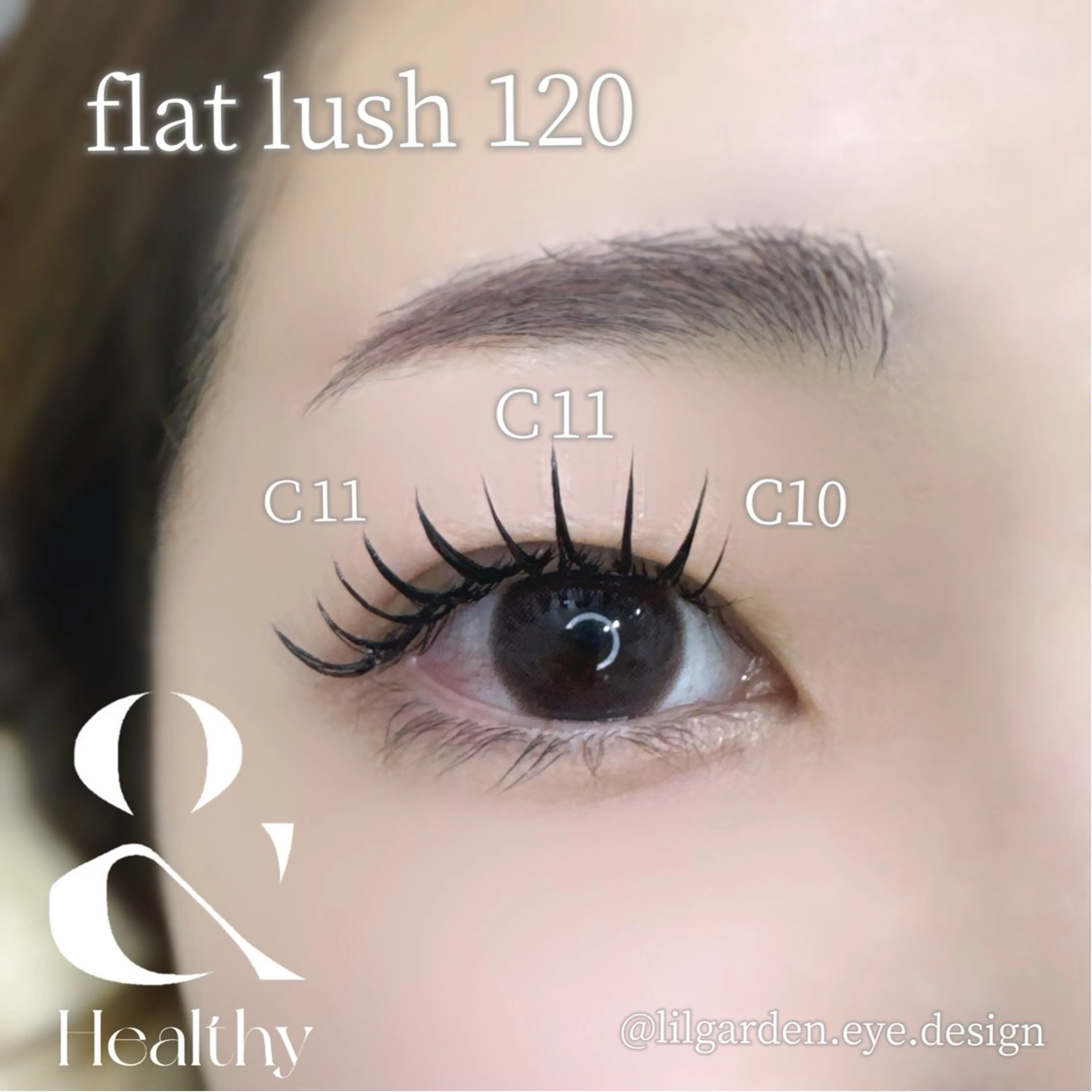 パリエク or アンドヘルシー&Healthy100本【マツエク＋まつげパーマ】本数相談◎リクエストからも◎の写真