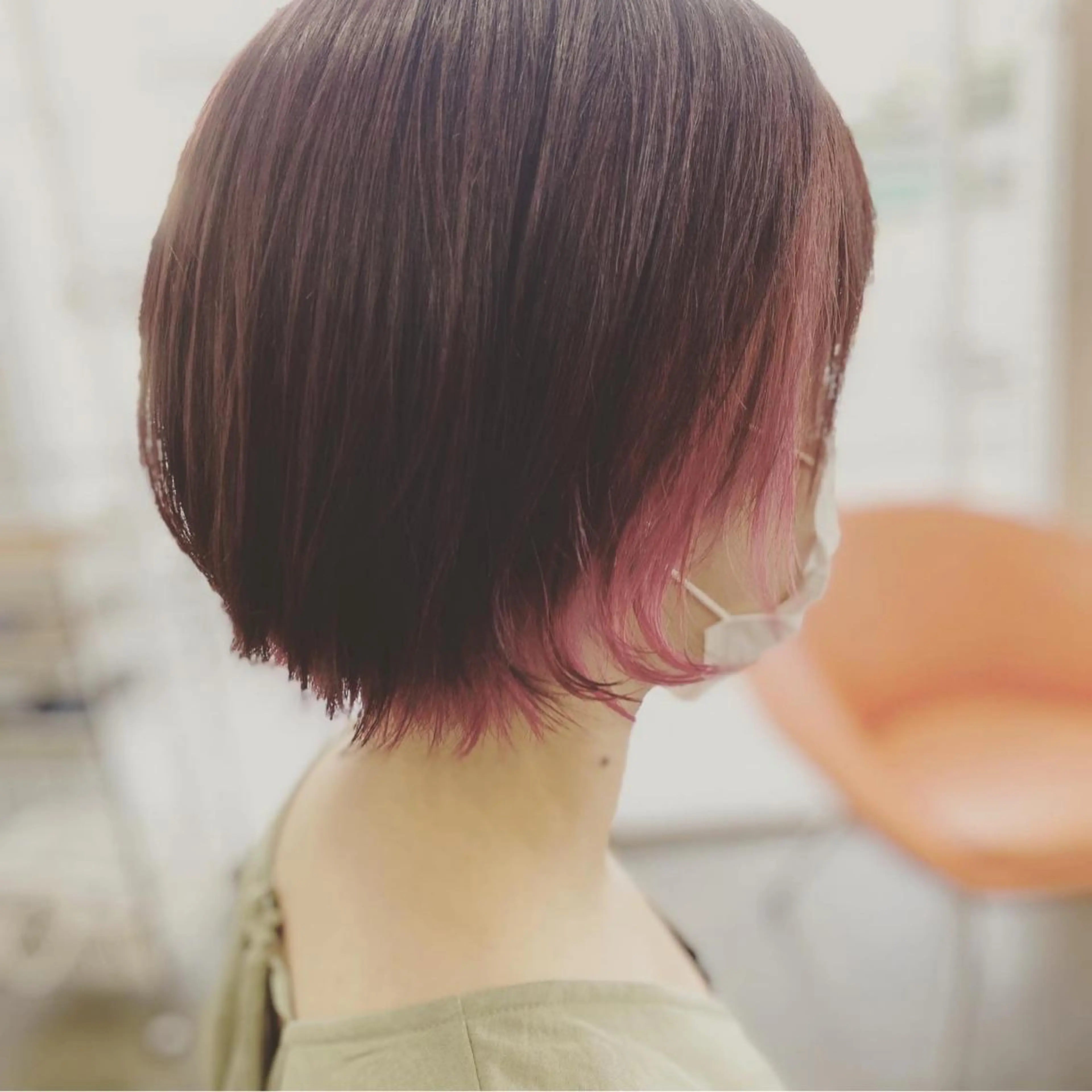 カラー インナーカラー UP-PU ART  HAIRのヘアスタイル