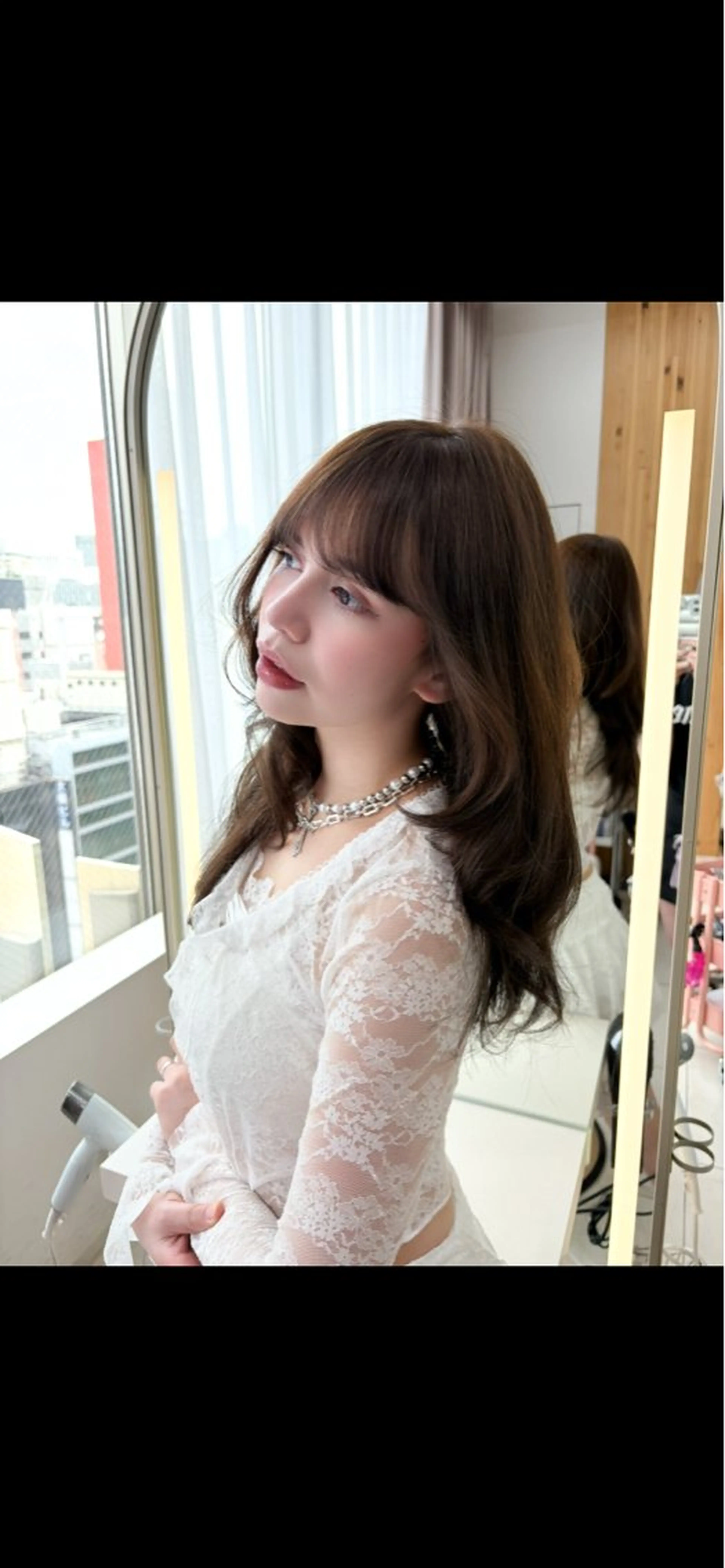 ミディアム Hazuki/ 韓国ヘア🇰🇷のヘアスタイル