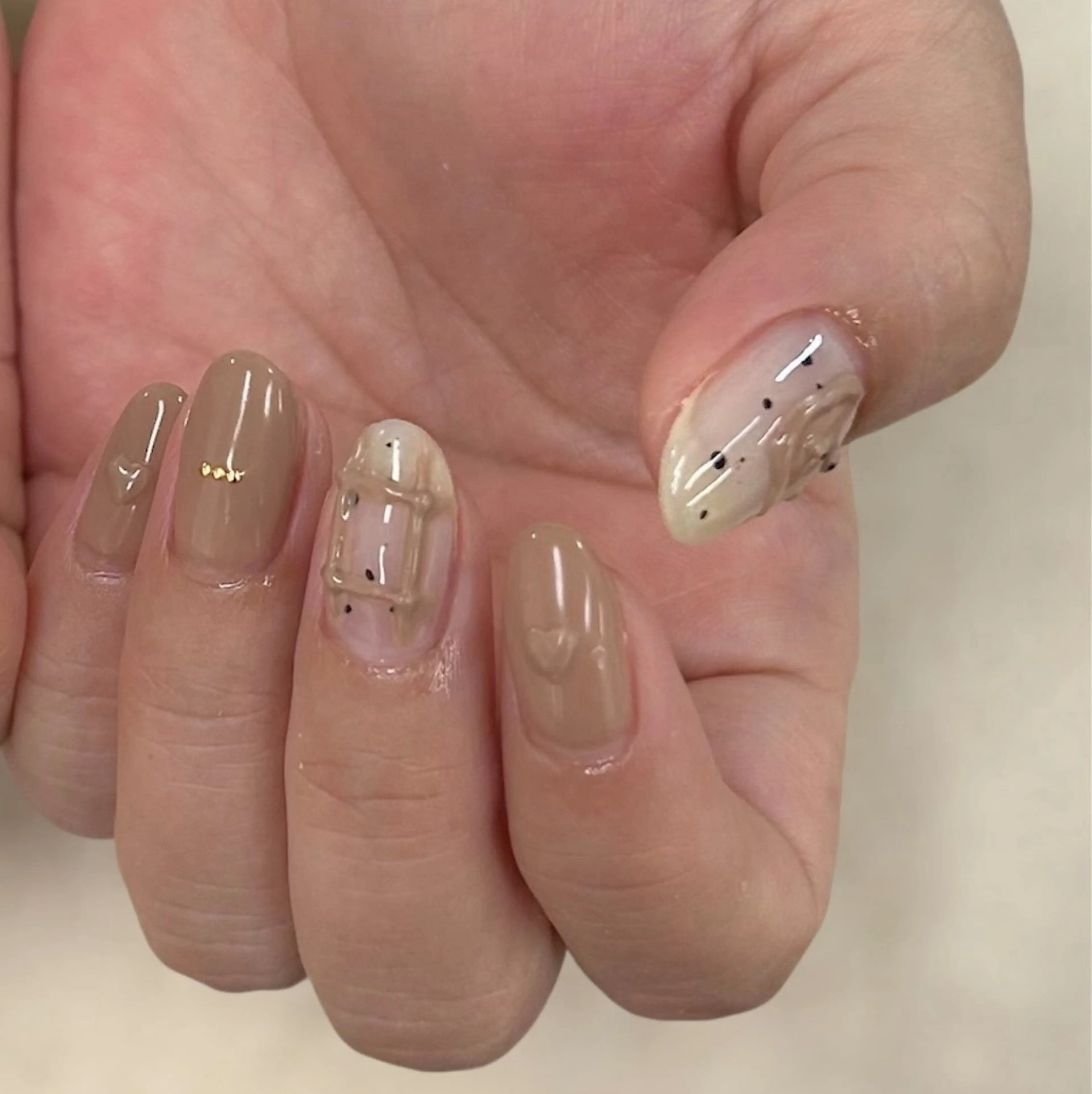 ネイル ハンドネイル アトリエ　ミモザ所属・いまむら あかりのネイルデザイン