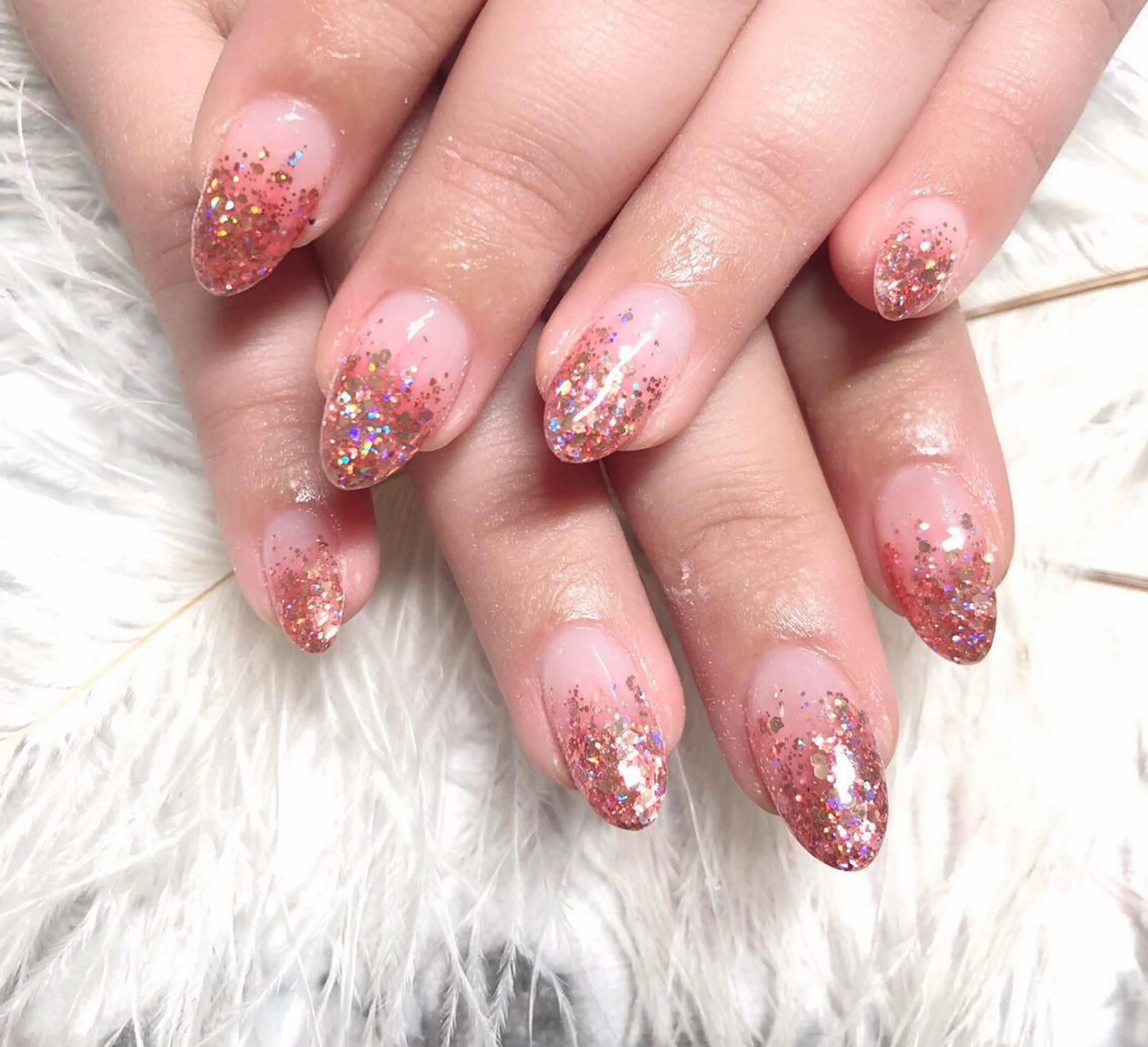 ネイル ハンドネイル マジック ミラーのネイルデザイン