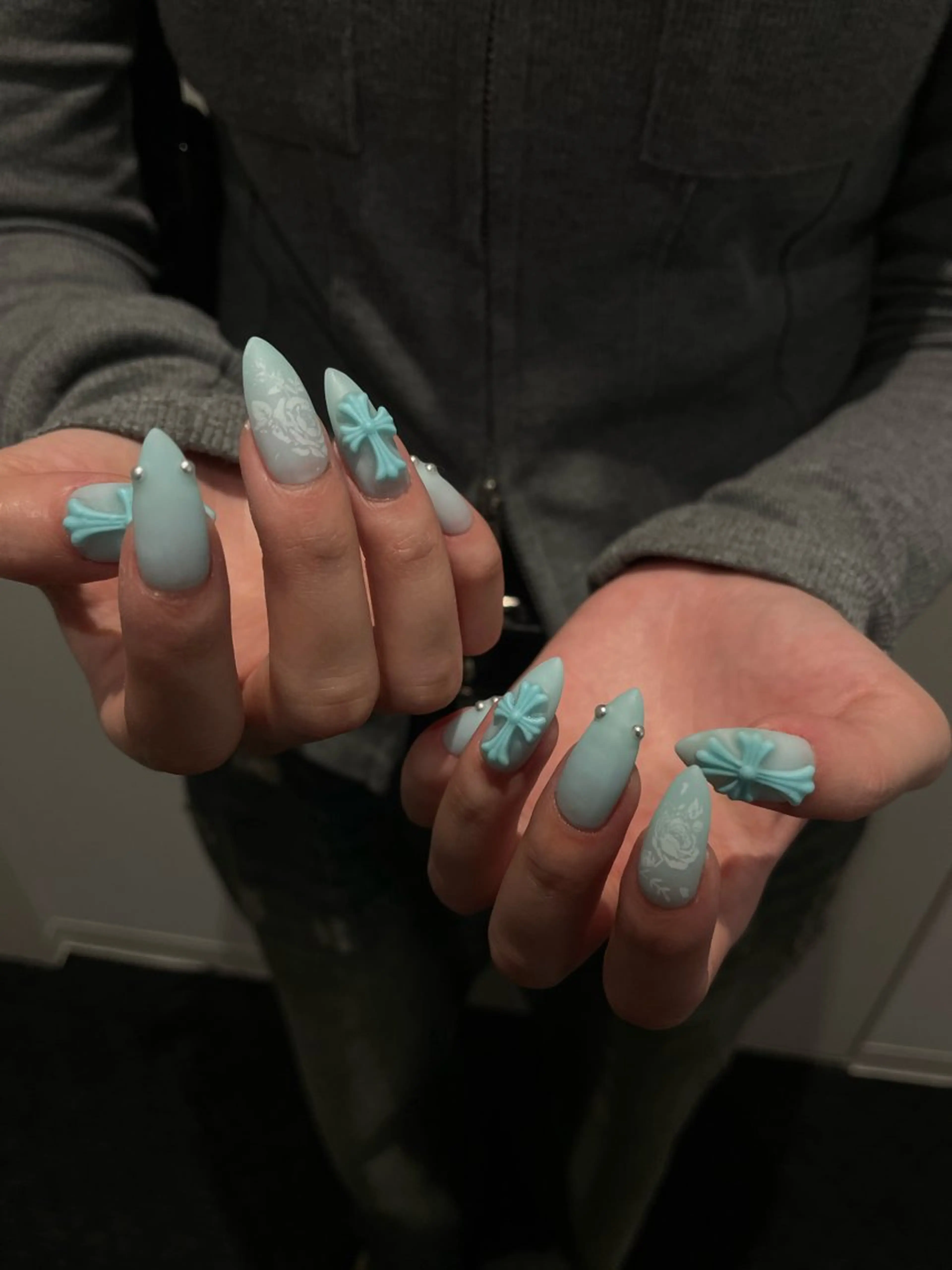 ネイル ハンドネイル GO TODAY 吉祥寺Glint所属・うの 韓国ﾈｲﾙ໒꒱⋆⭒˚のネイルデザイン