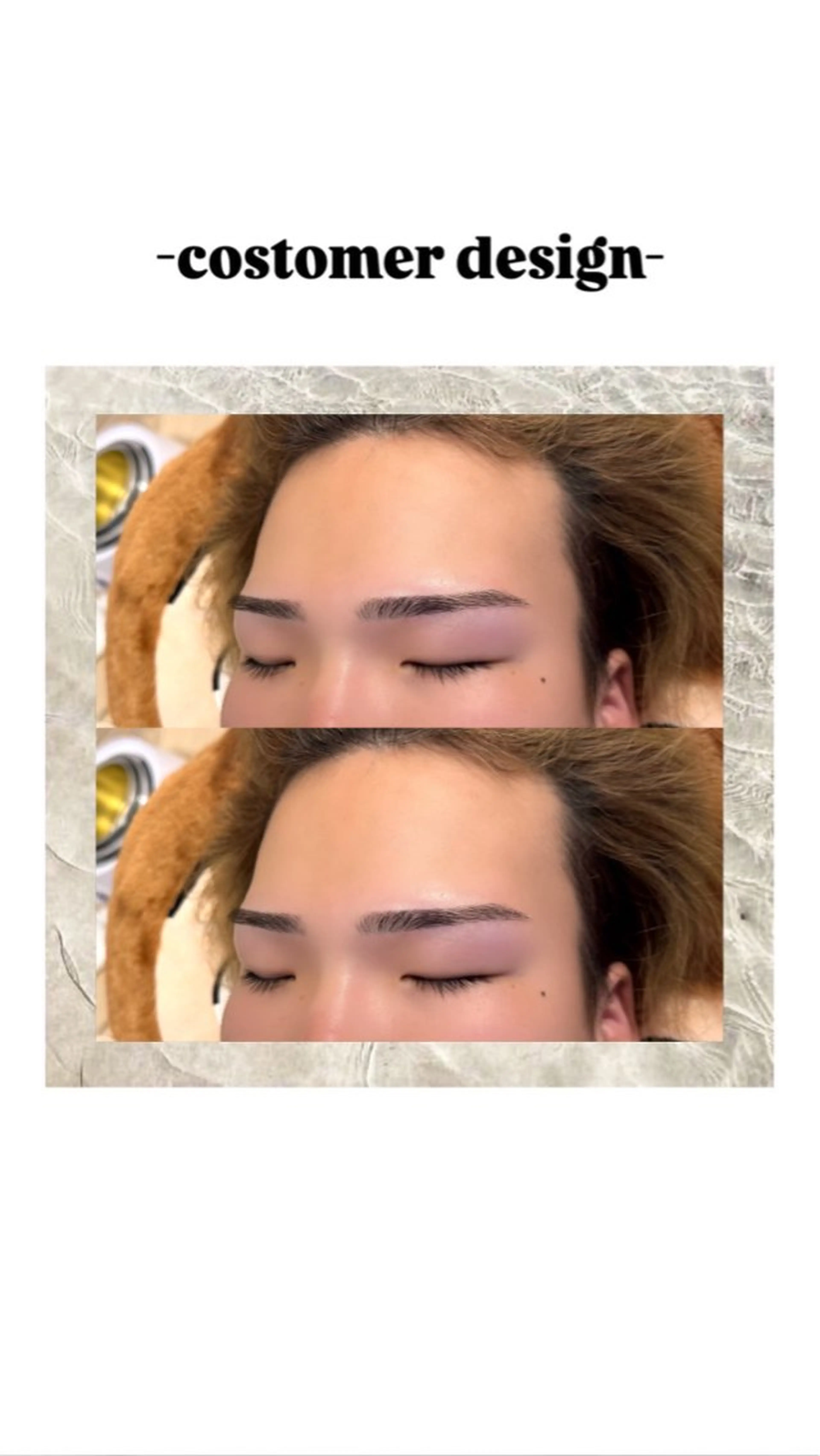 眉毛WAX➕フルフェイスの写真