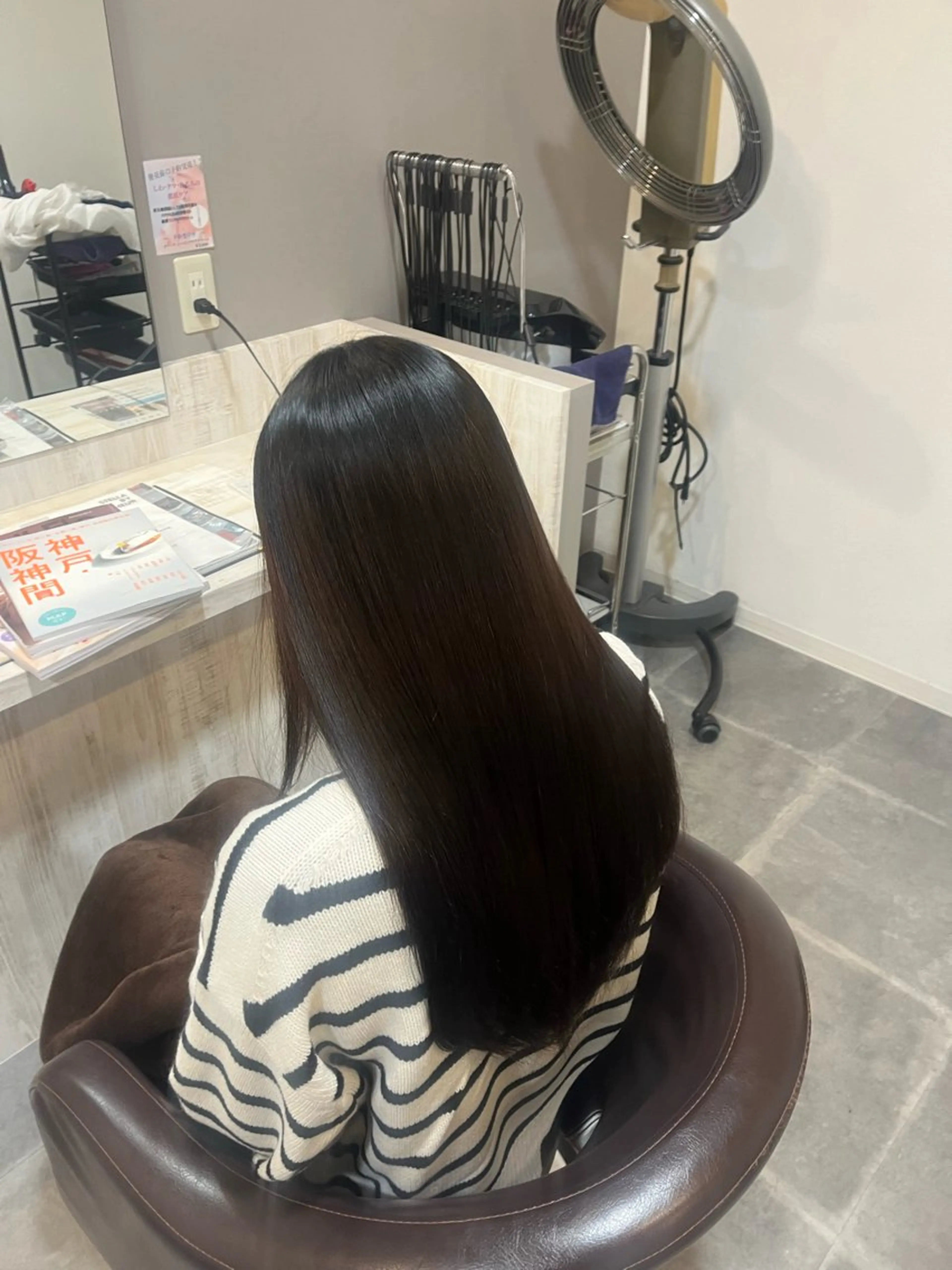 ロング ノンダメージ® 稲垣  いおりのヘアスタイル