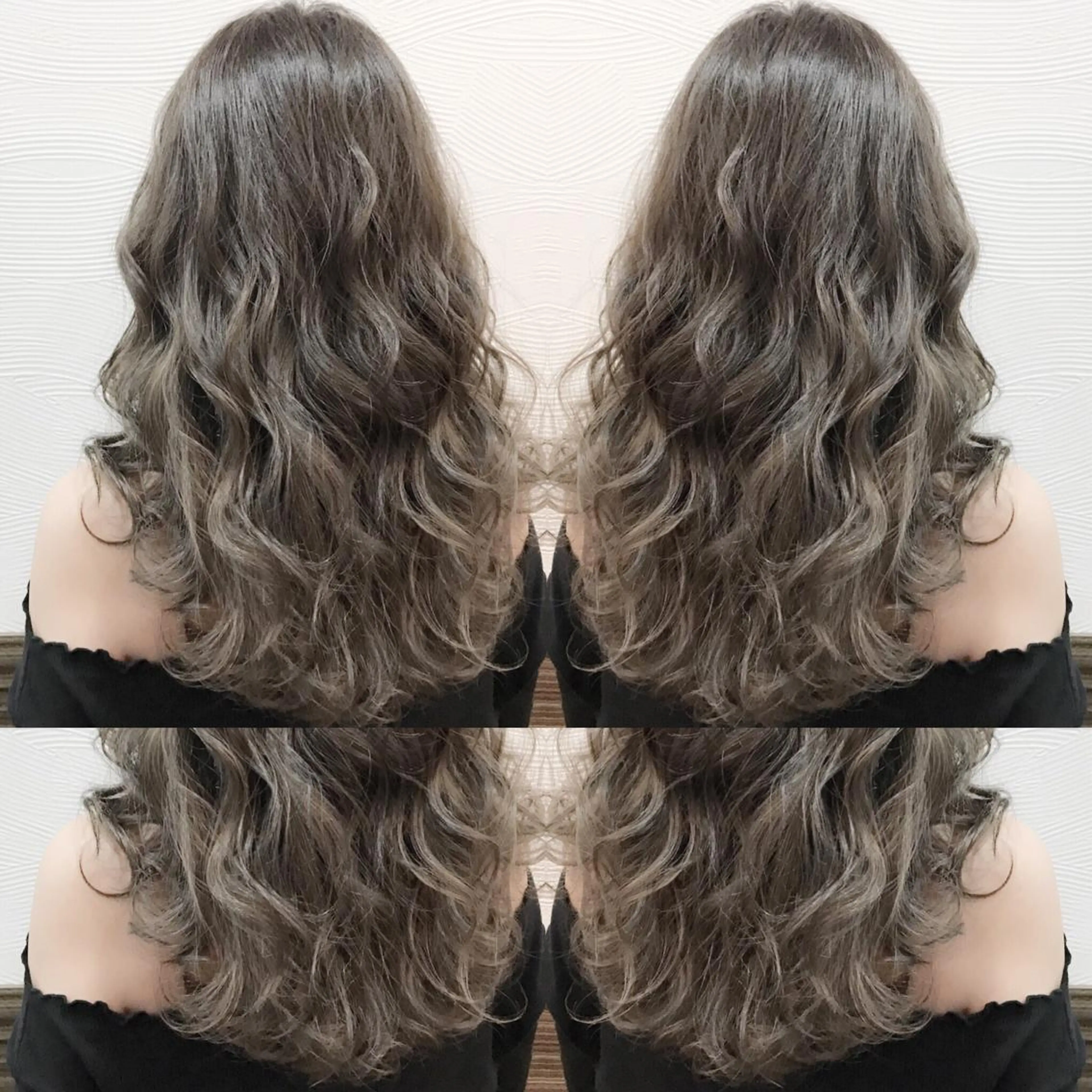 ロング カラー ベージュカラー フォギーベージュ カラー特化型サロン #SUP.のヘアスタイル