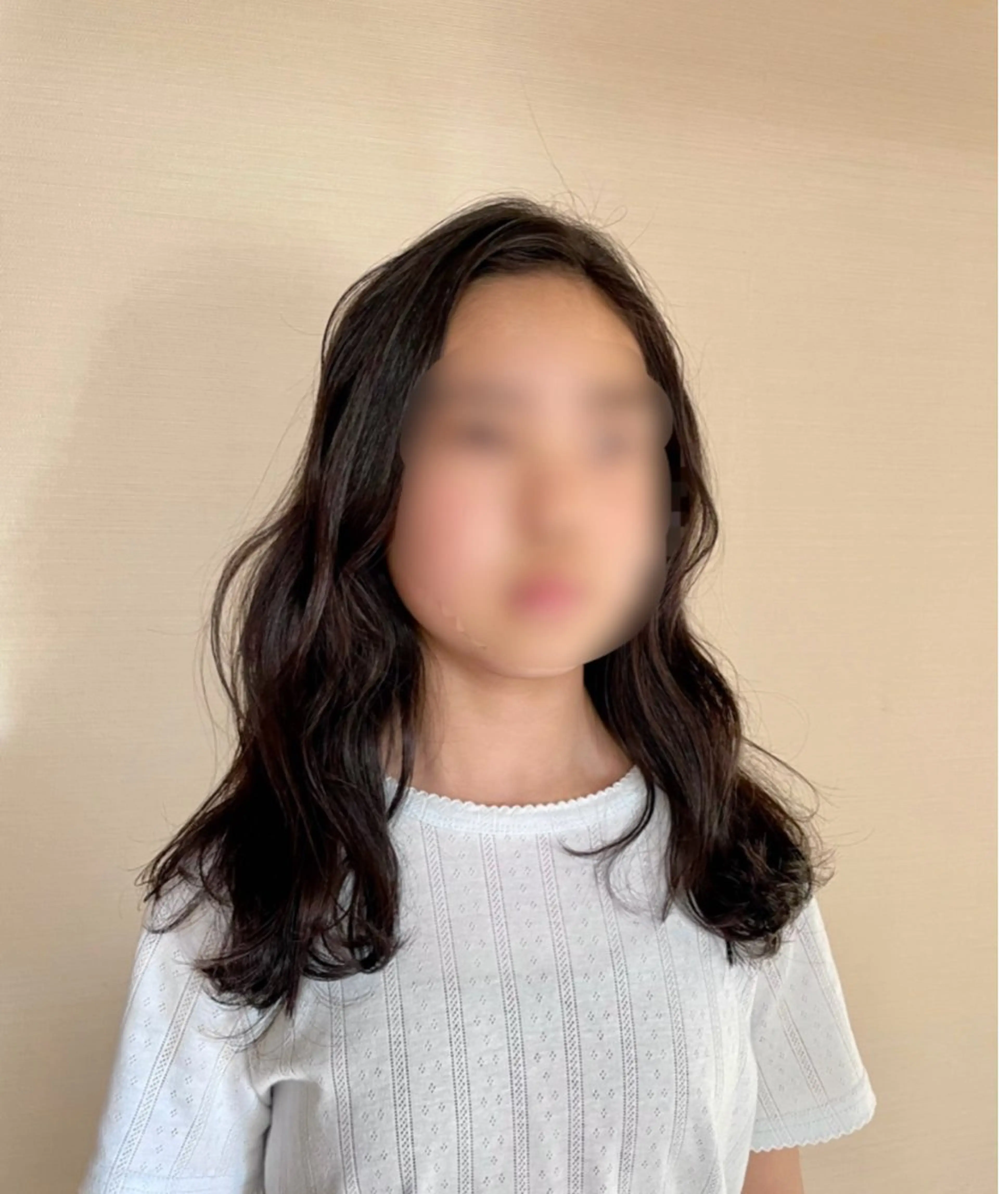 ロング 顔周りカット レイヤーカット ロング 吉富 博美のヘアスタイル