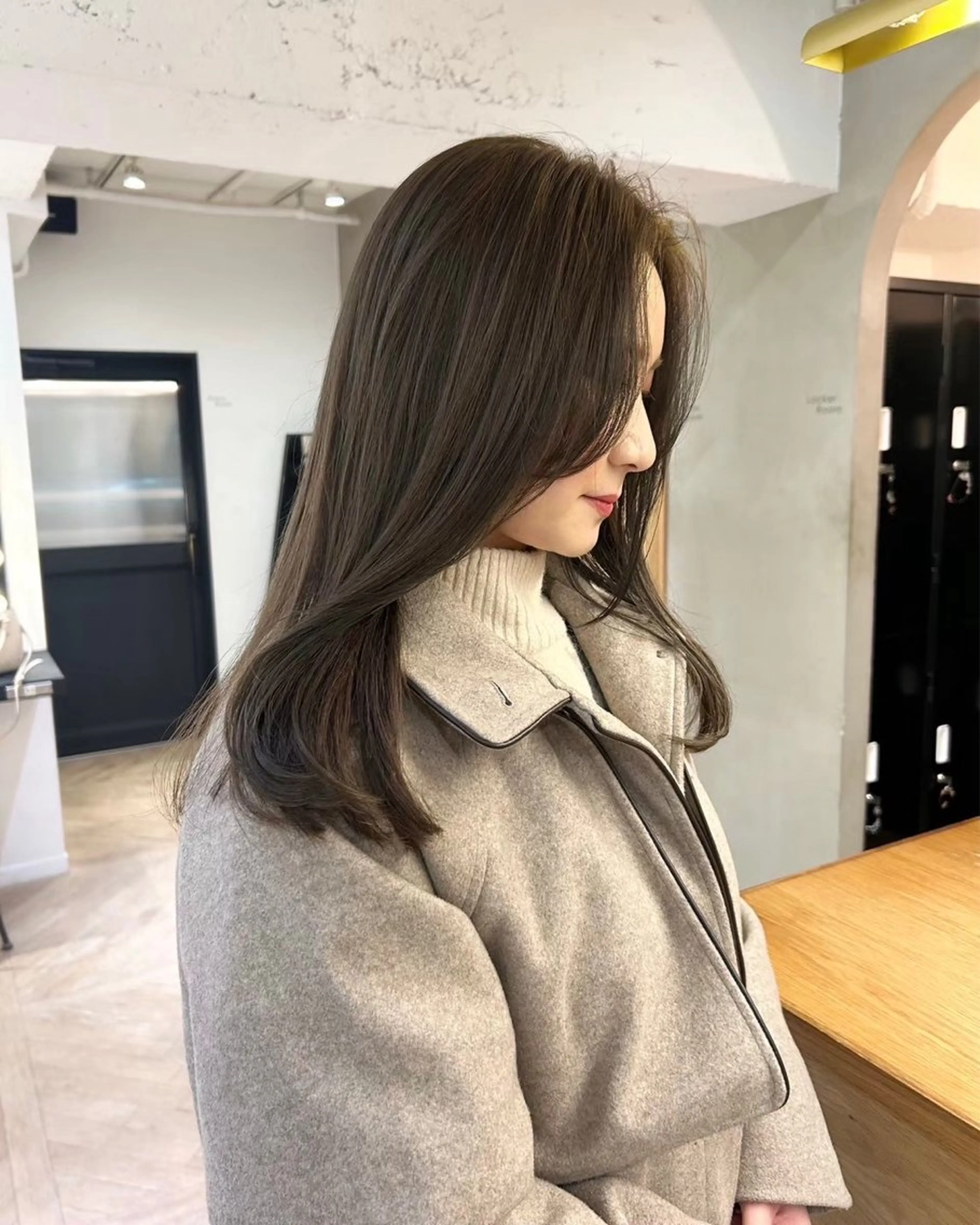 セミロング レイヤーカット‎🤍 /ともえ🤎🧸のヘアスタイル