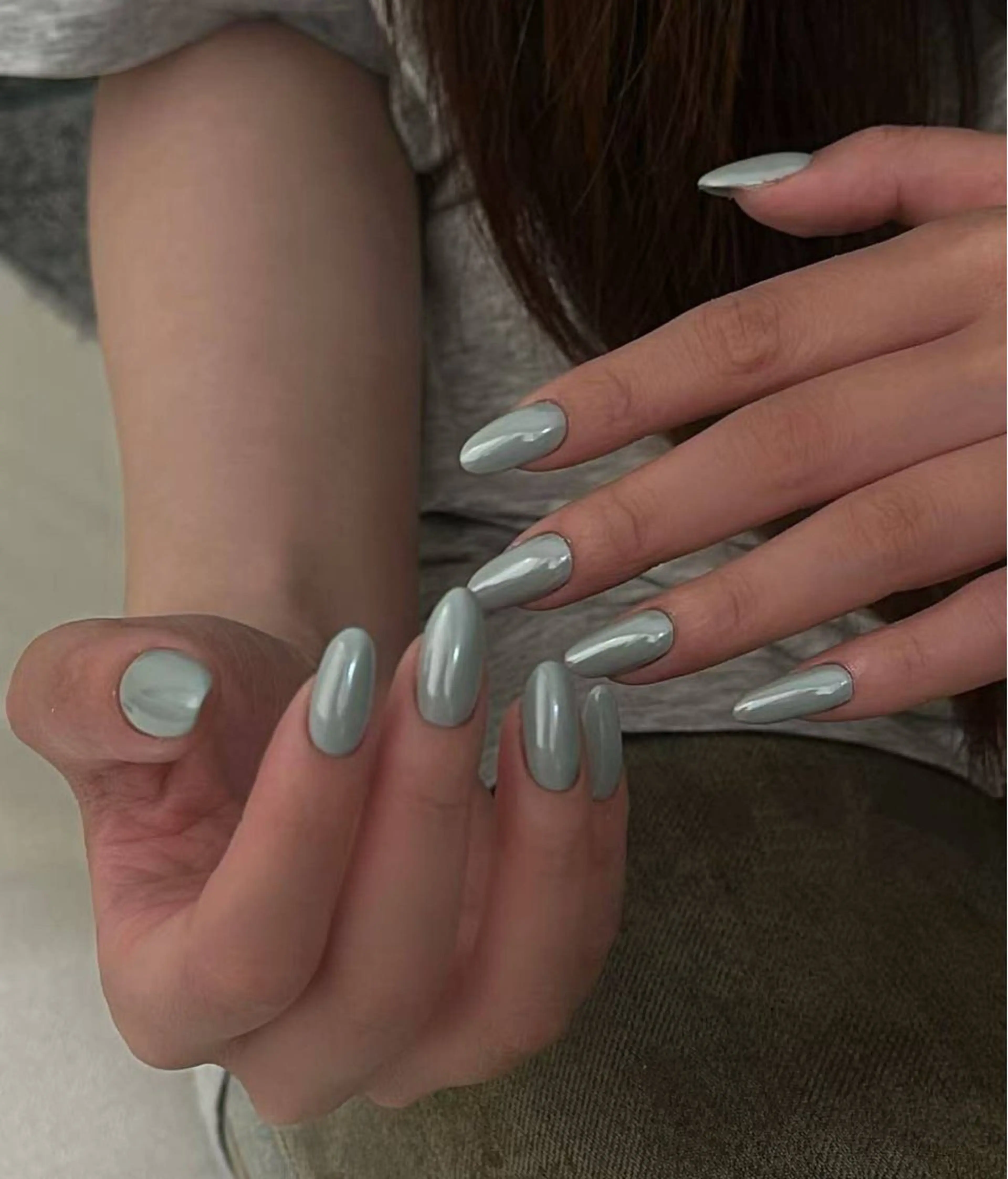 ネイル オーロラネイル フラワーネイル フットネイル フレンチネイル ジェルネイル ハンドネイル 相沢 さやかのネイルデザイン