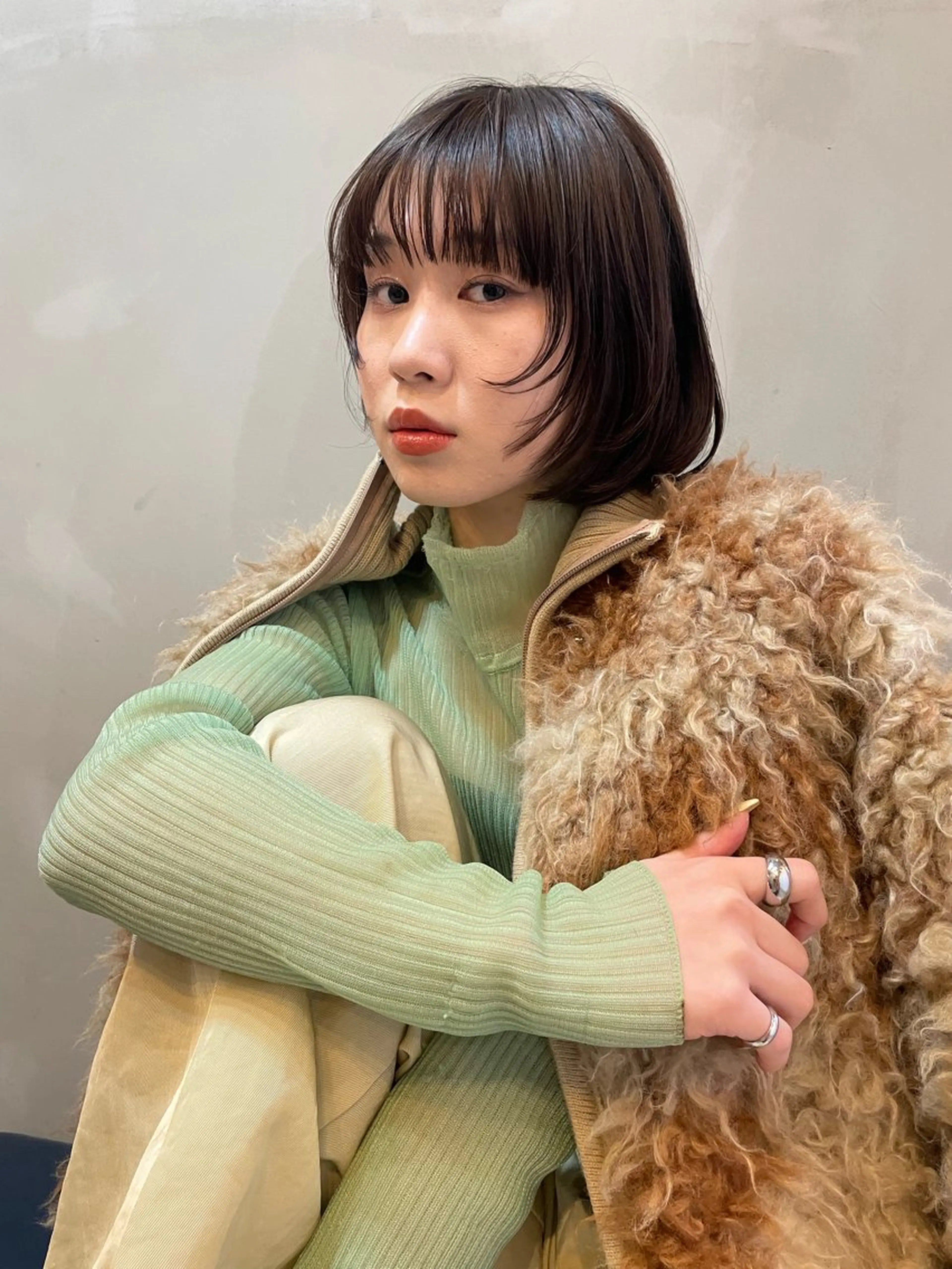 ショート カラー ショート/ボブ/ 心斎橋/宮脇美奈のヘアスタイル