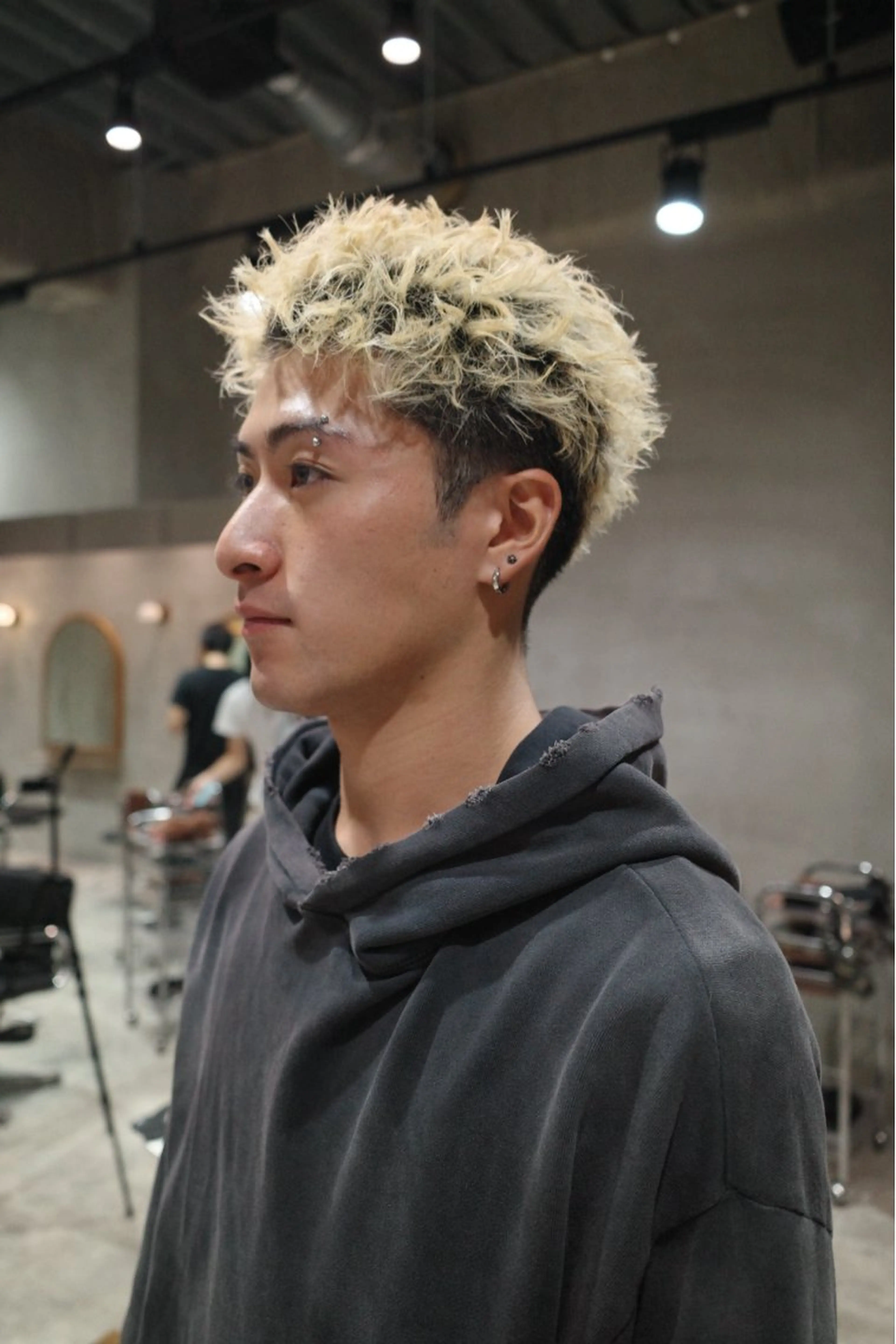 パーマ メンズ カット パーマ fifth 清水睦月のヘアスタイル