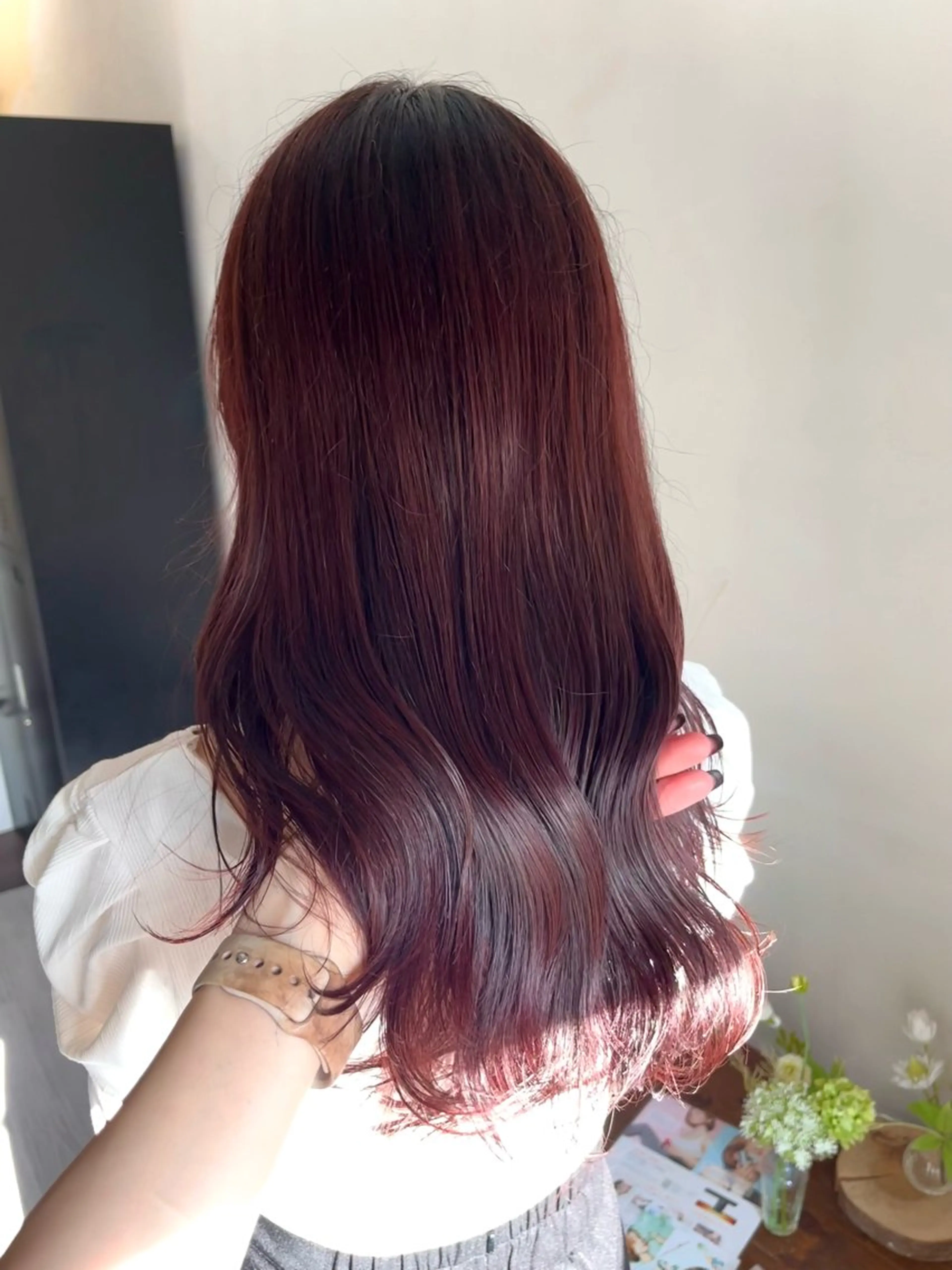 カラー カット ヘアカラー トリートメント 💕韓国艶出しヘア /HARUKAのヘアスタイル