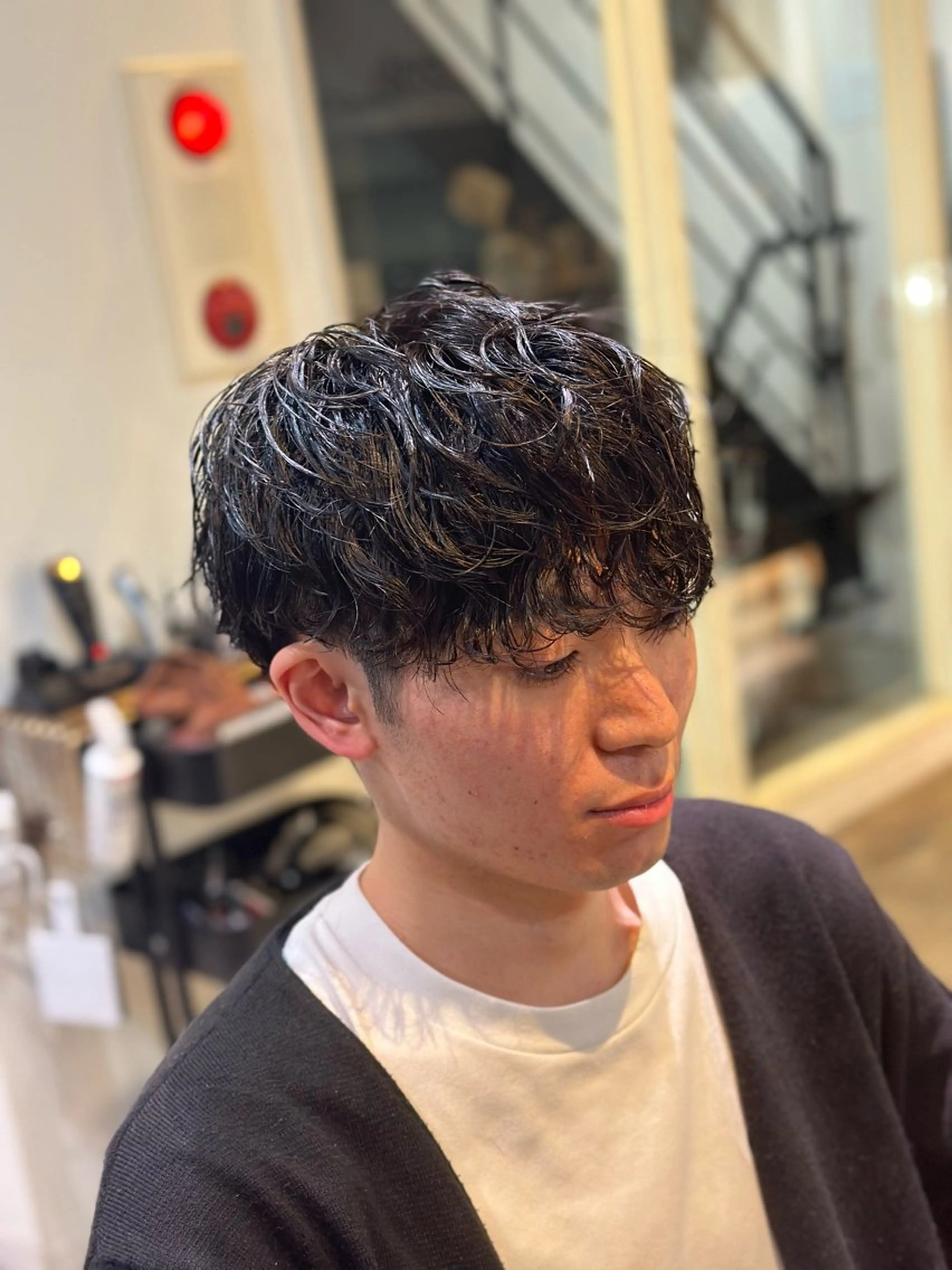 パーマ メンズ メンズパーマ 波巻きパーマ カット パーマ 三井淳平 /メンズパーマのヘアスタイル