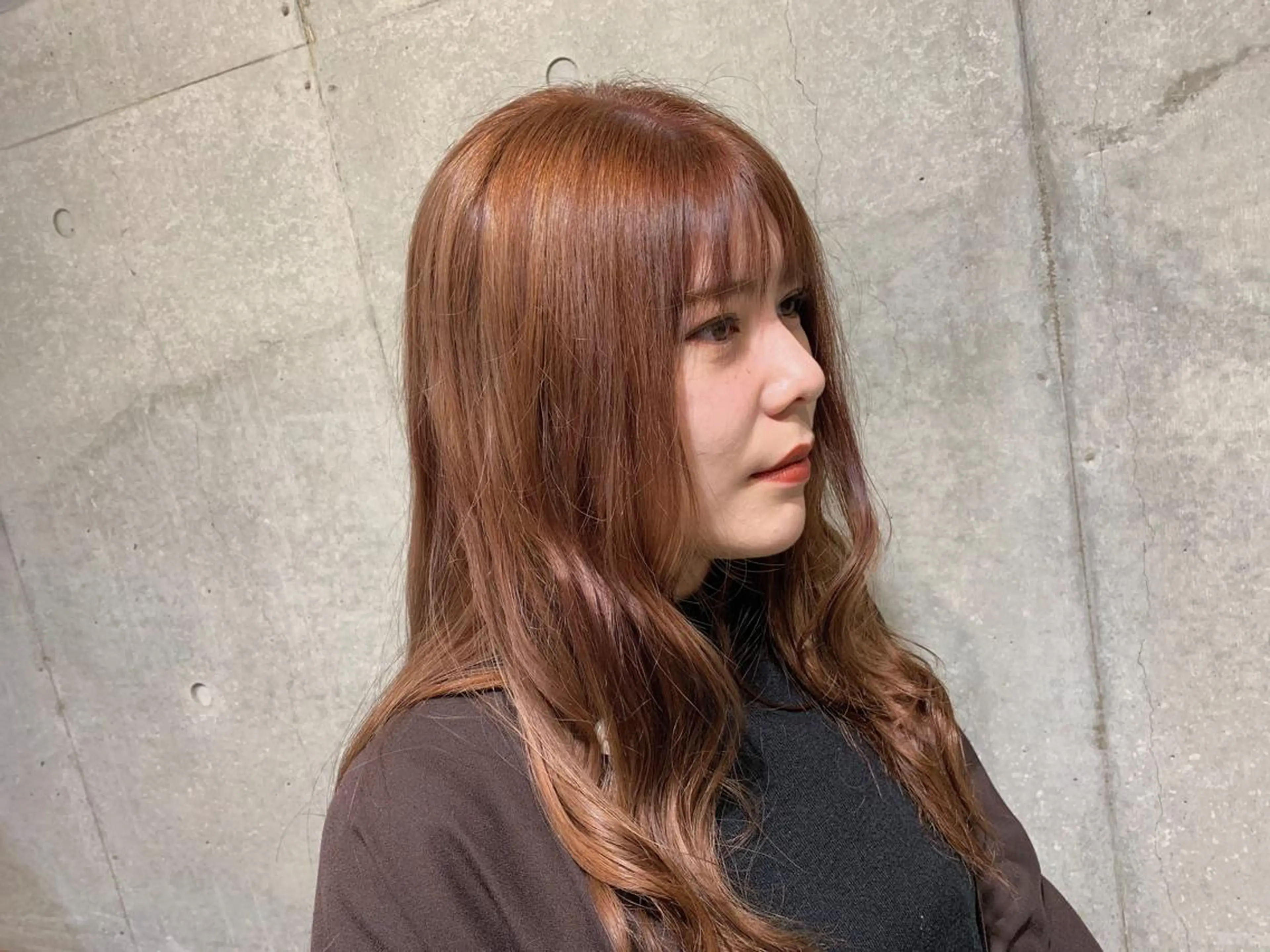 カラー ベージュカラー ピンクカラー ピンクベージュ Produce with SALON VILLAGE所属・メッシュパーマ職人/ 窪田 優也/ツイスパのヘアスタイル