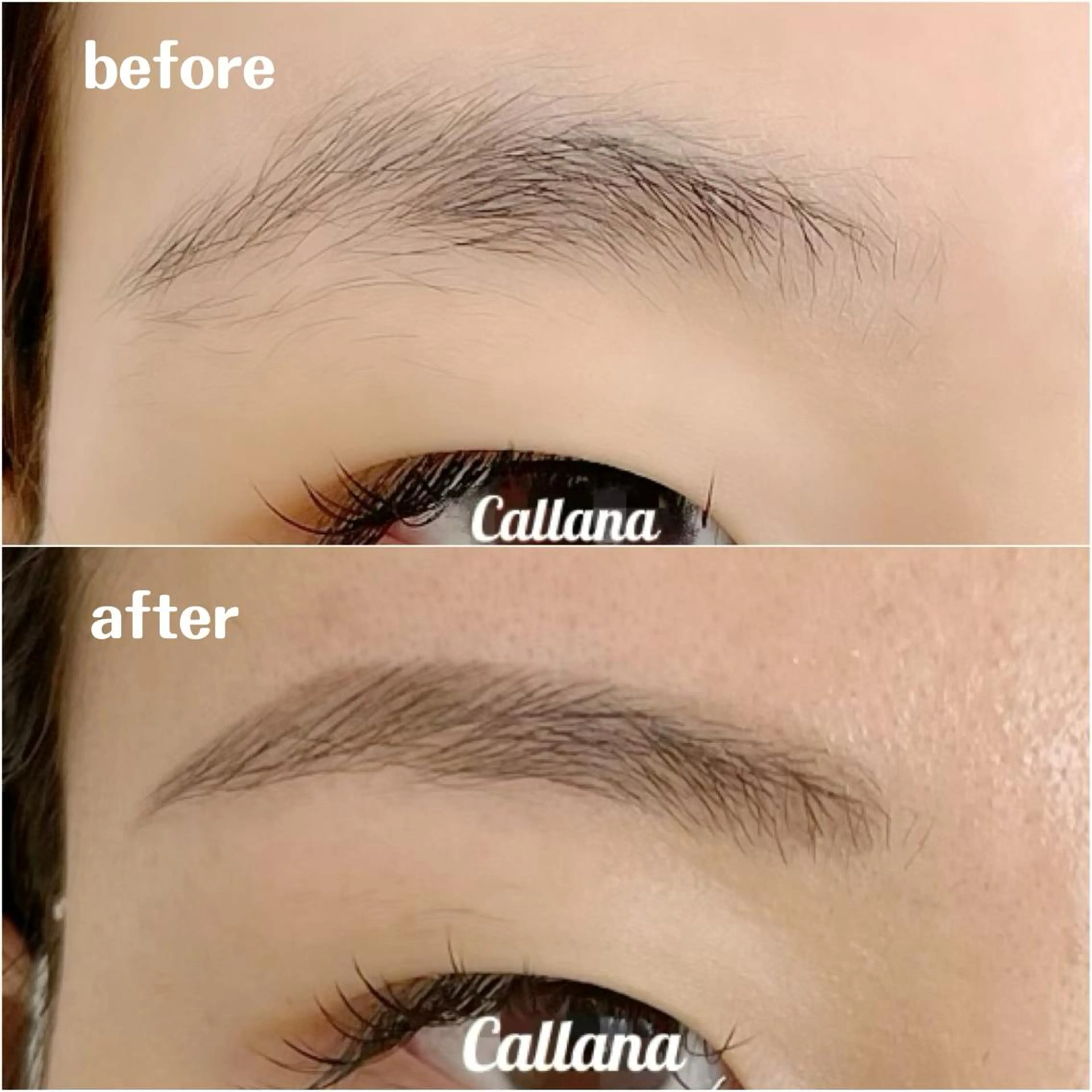 アイブロウ Callana KAYOのマツエク・マツパデザイン