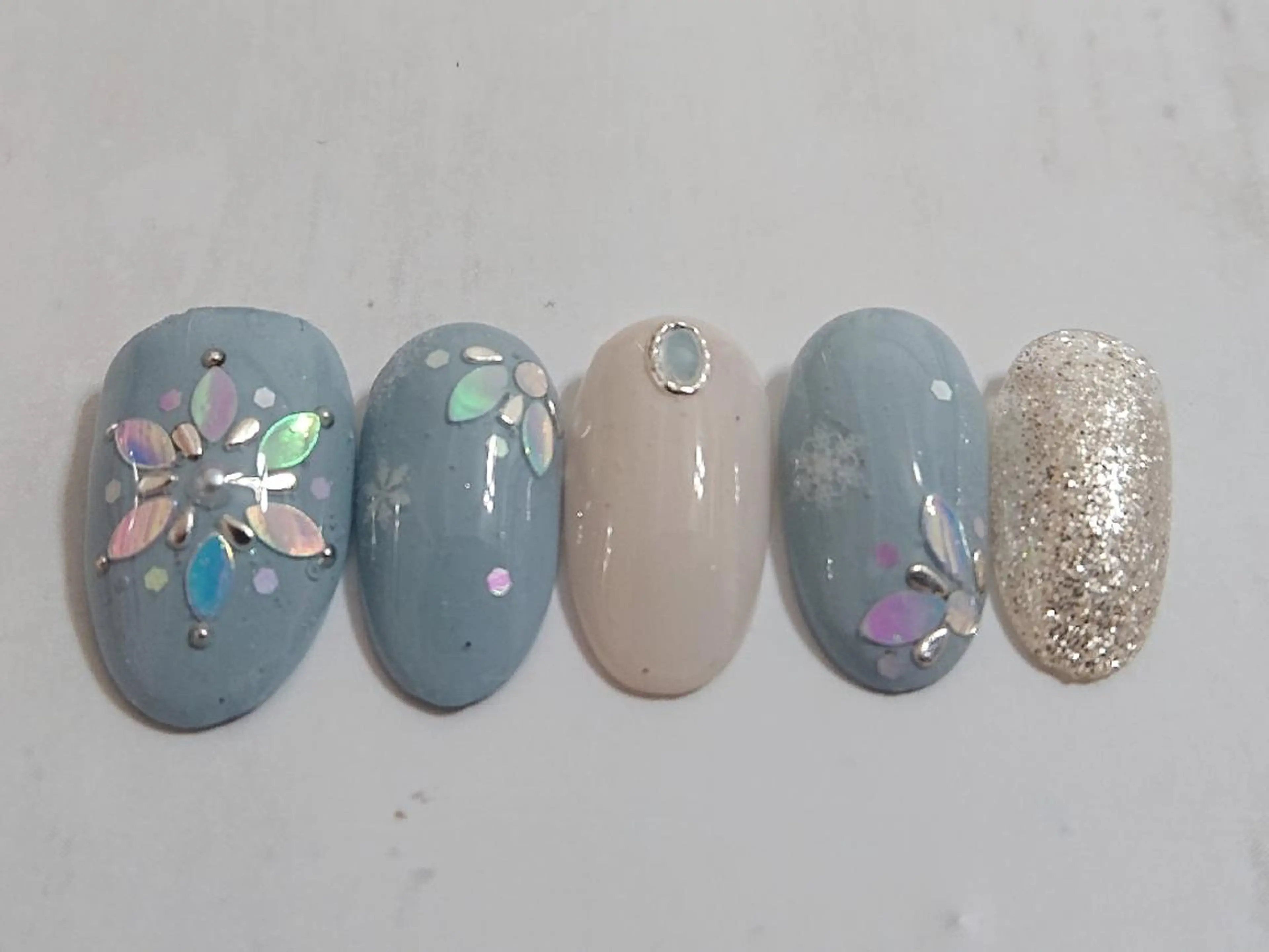 ネイル オーロラネイル あんきち    のネイルデザイン