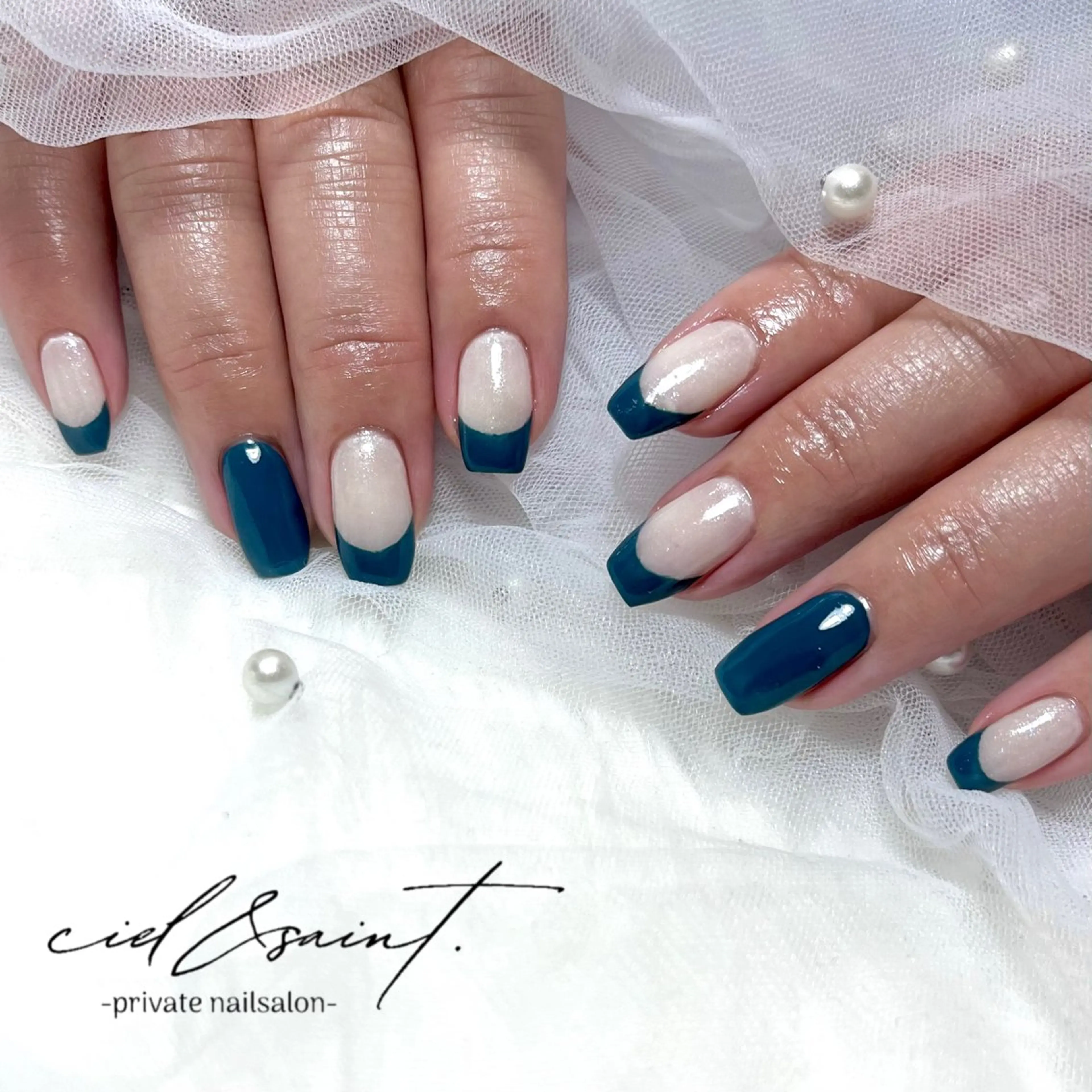 ネイル ハンドネイル nail salon ciel&saintのネイルデザイン