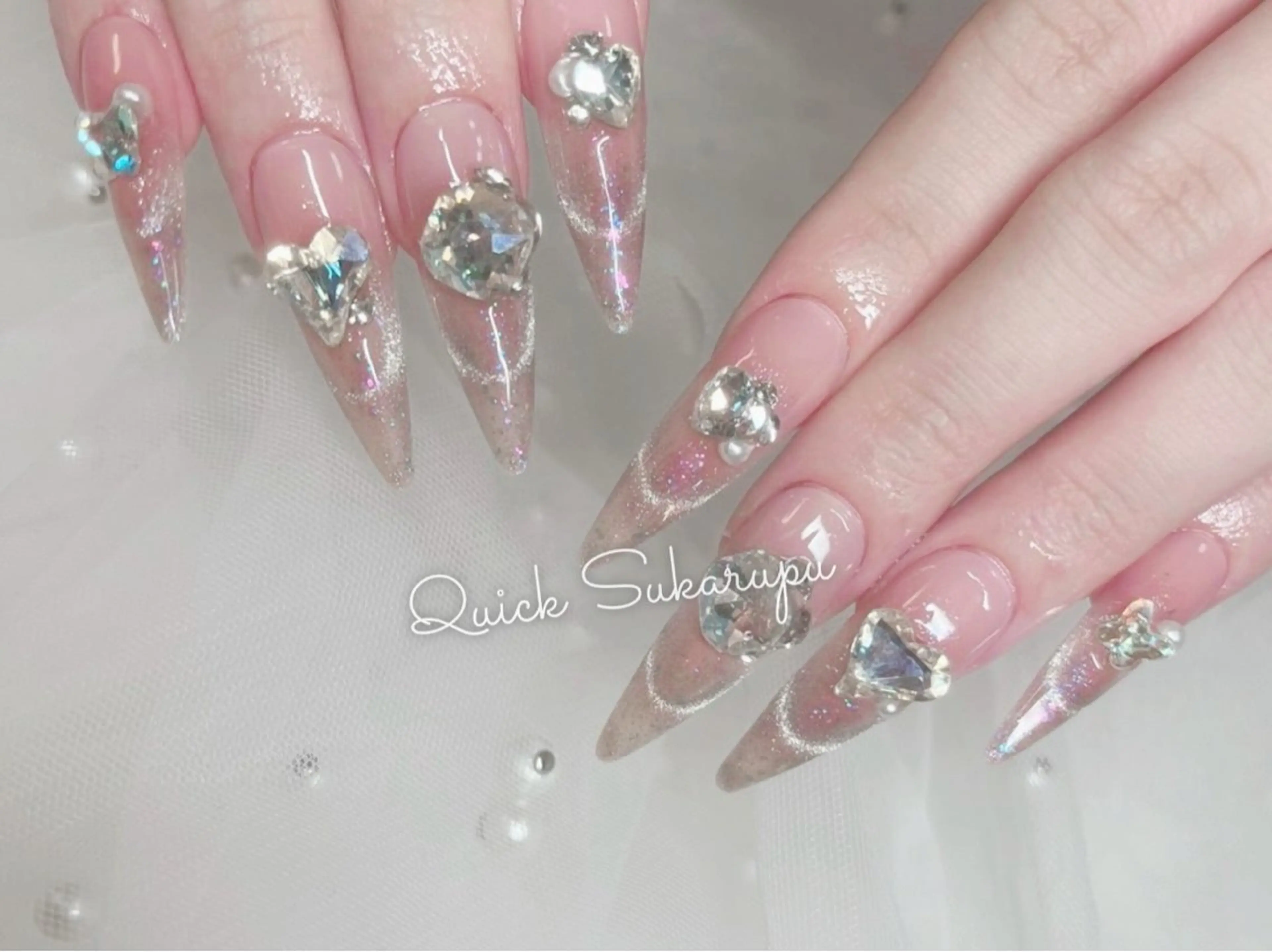 ロング ロング Quick Sukarupu 高田馬場店所属・Quick Sukarupuのネイルデザイン