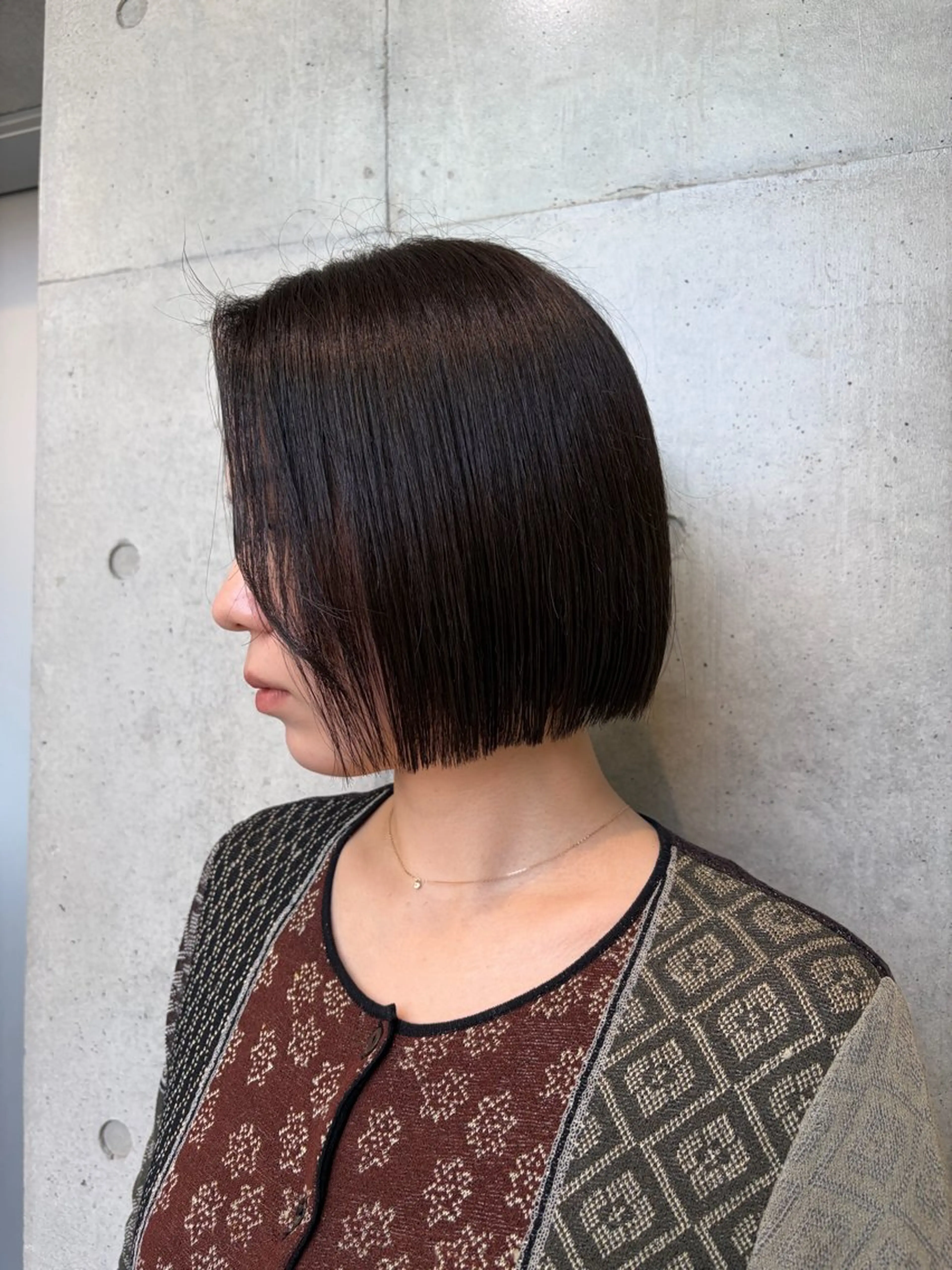 ショート カラー ヘアアレンジ カット ヘアカラー トリートメント ボブ艶モテカラー🫧 カリンのヘアスタイル