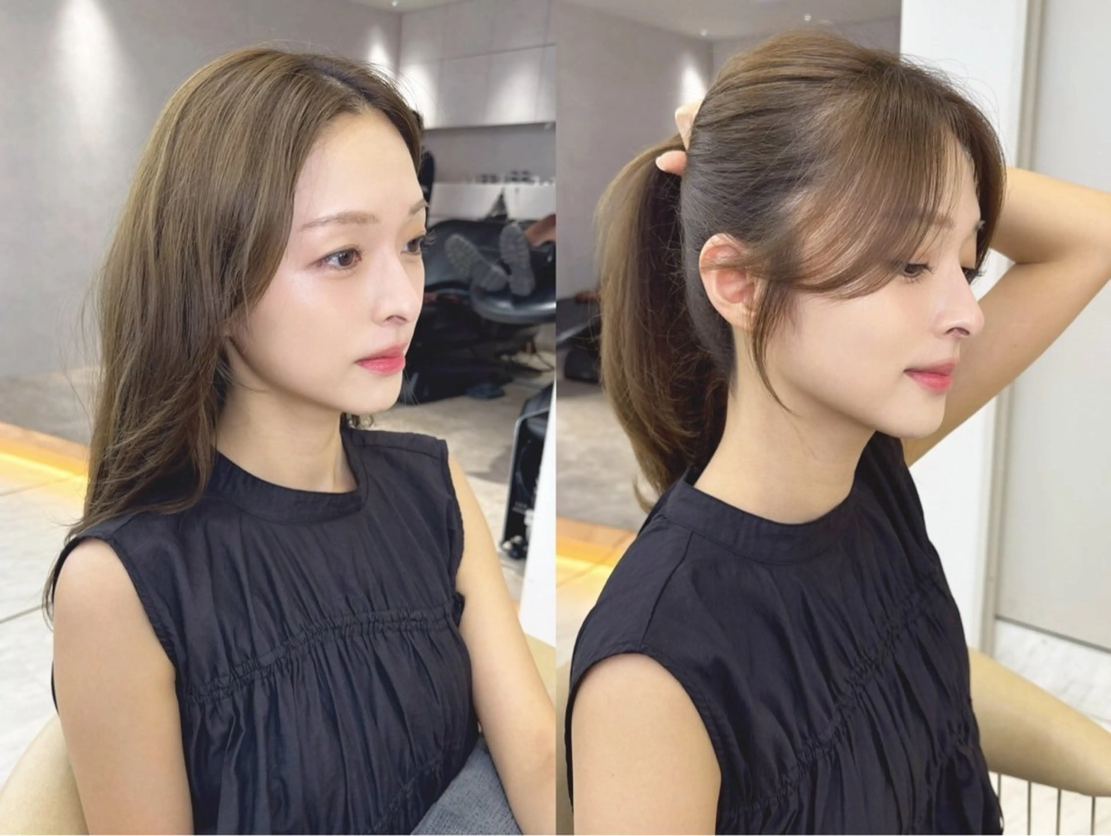 韓国ヘア/美髪矯正/ Haruna🦋のヘアスタイル